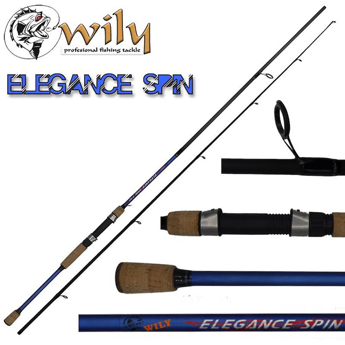 Wily Elegance 270 cm Spin Kamış 10 - 40 g