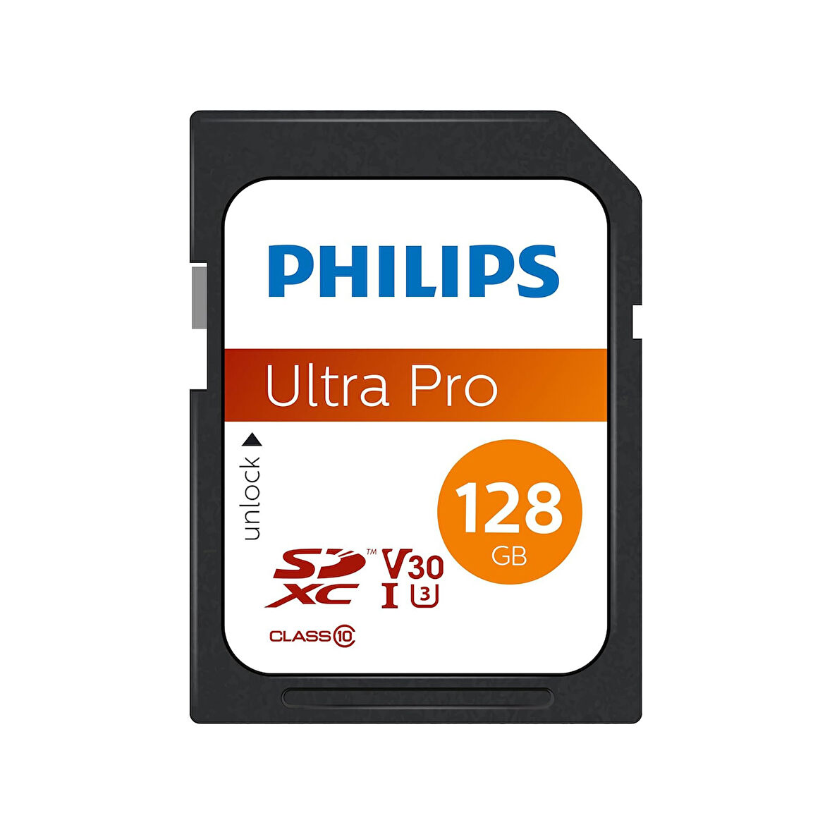 Philips Ultra Pro 128GB SDXC UHS-I U3 V30 Class10 Hafıza Kartı