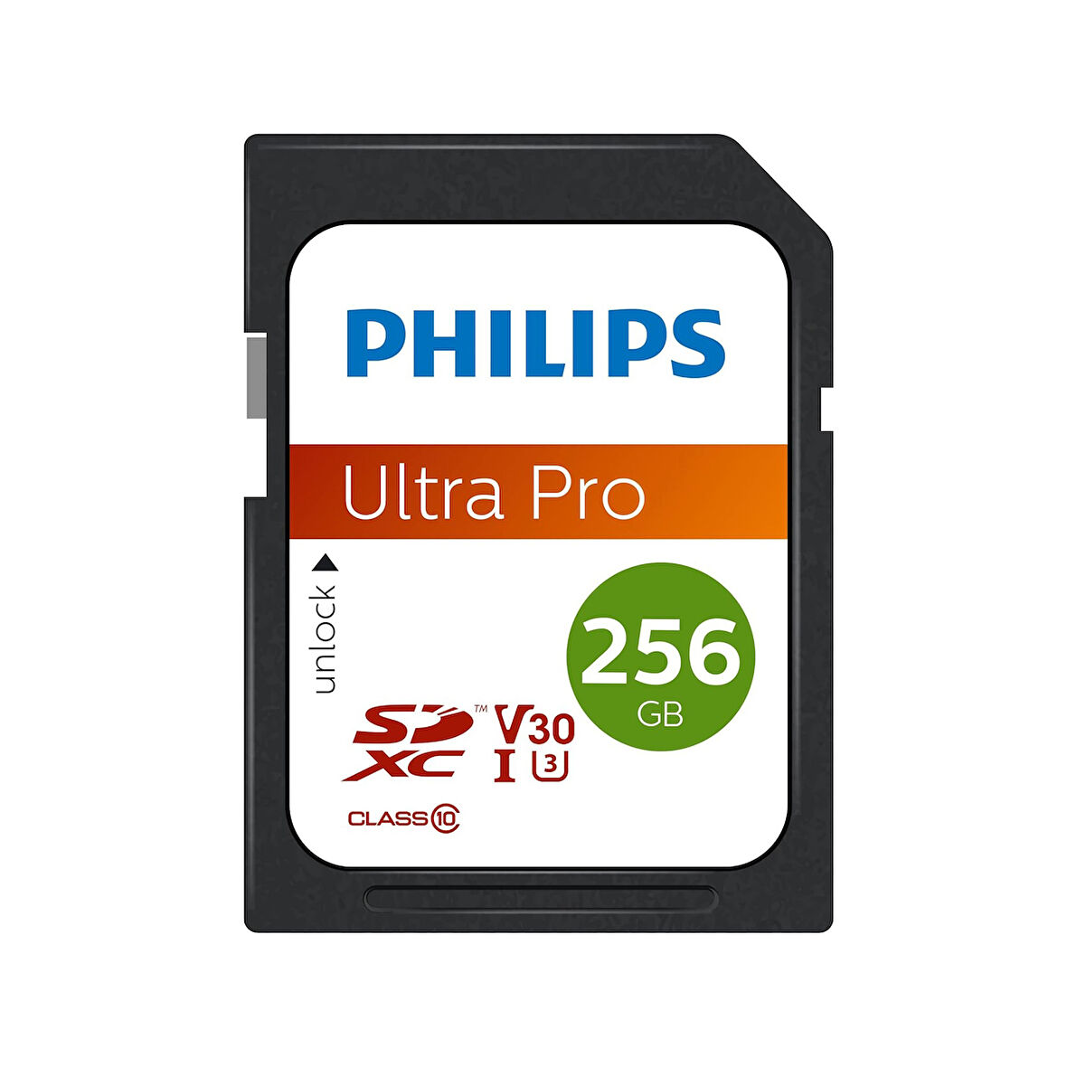 Philips Ultra Pro 256GB SDXC UHS-I U3 V30 Class10 Hafıza Kartı