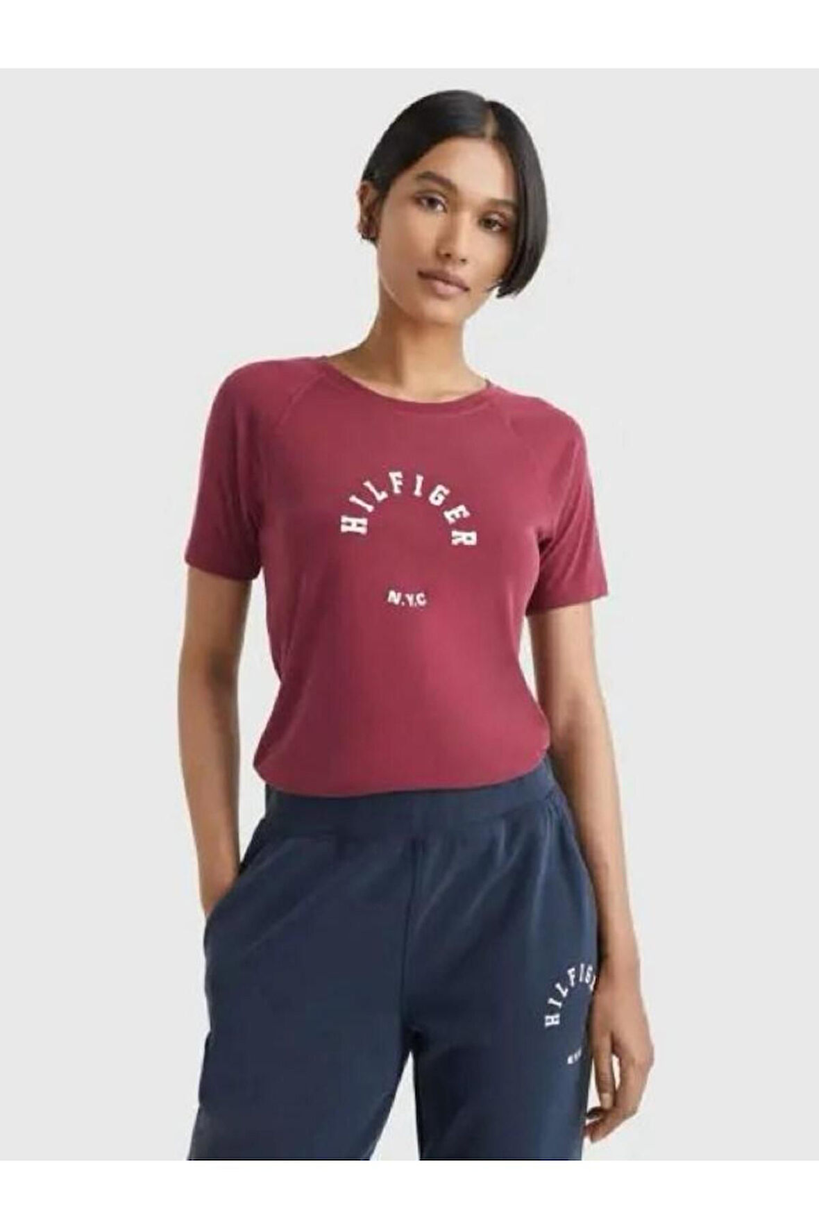 Spor Slim Fit Grafik Tişört