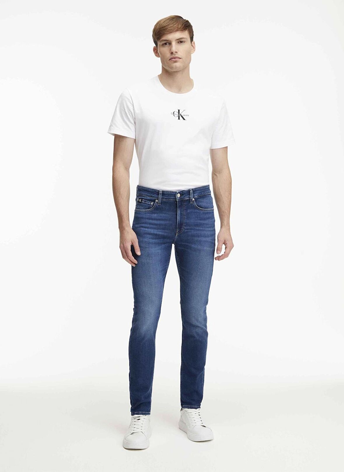 Calvin Klein Jeans Normal Bel Normal Erkek Denim Pantolon J30J3236911BJ