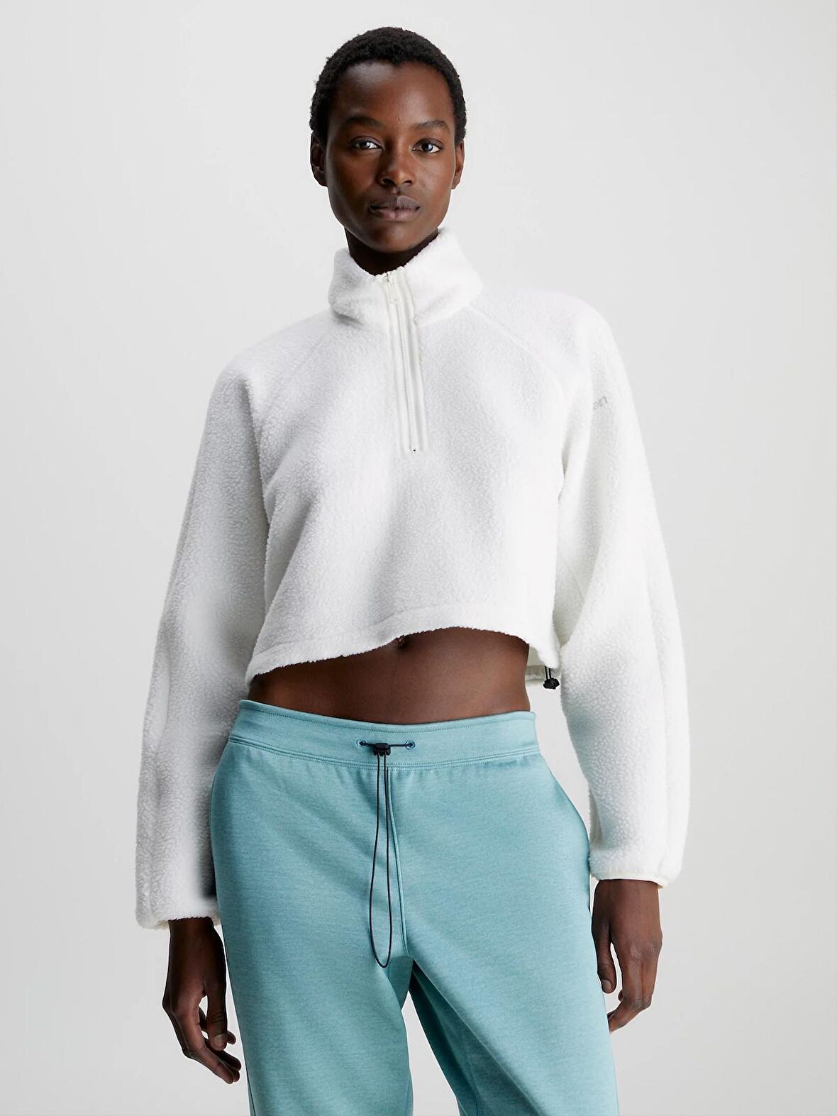 Calvin Klein Sherpa Pullover Kadın Sweatshirt