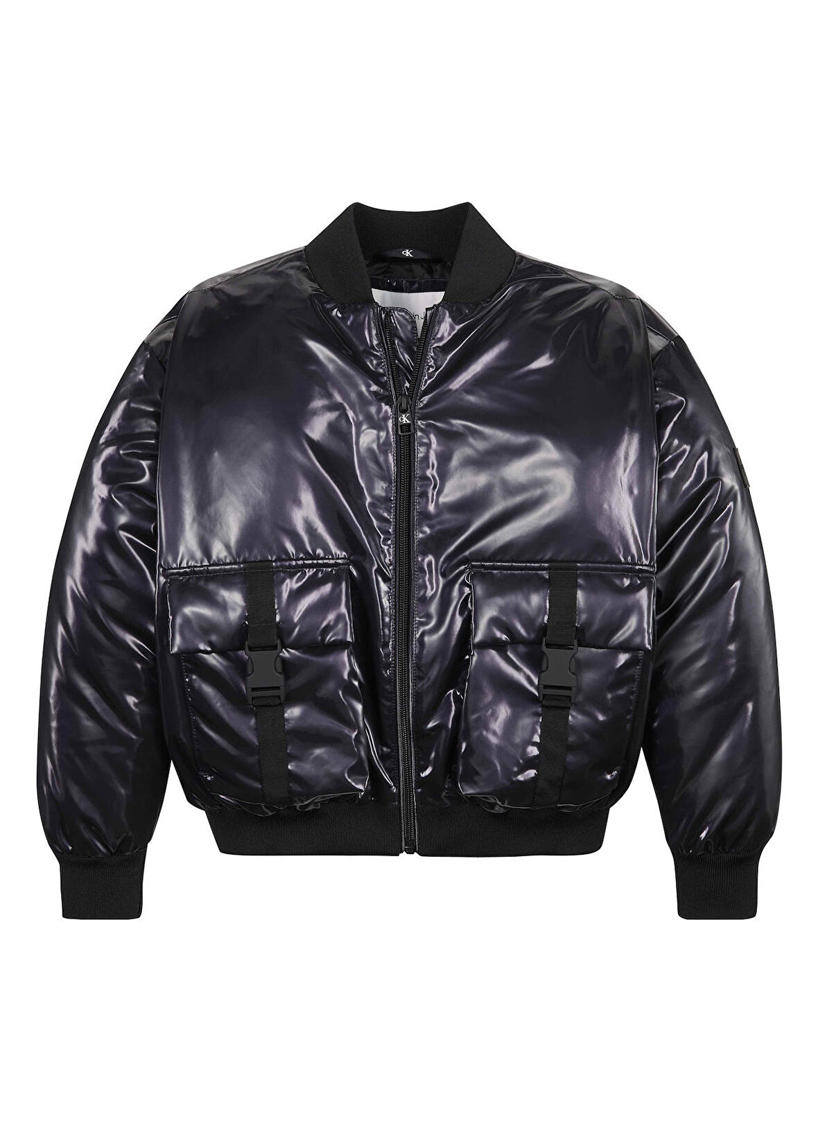 Calvin Klein Siyah Erkek Çocuk Mont IB0IB019040H8