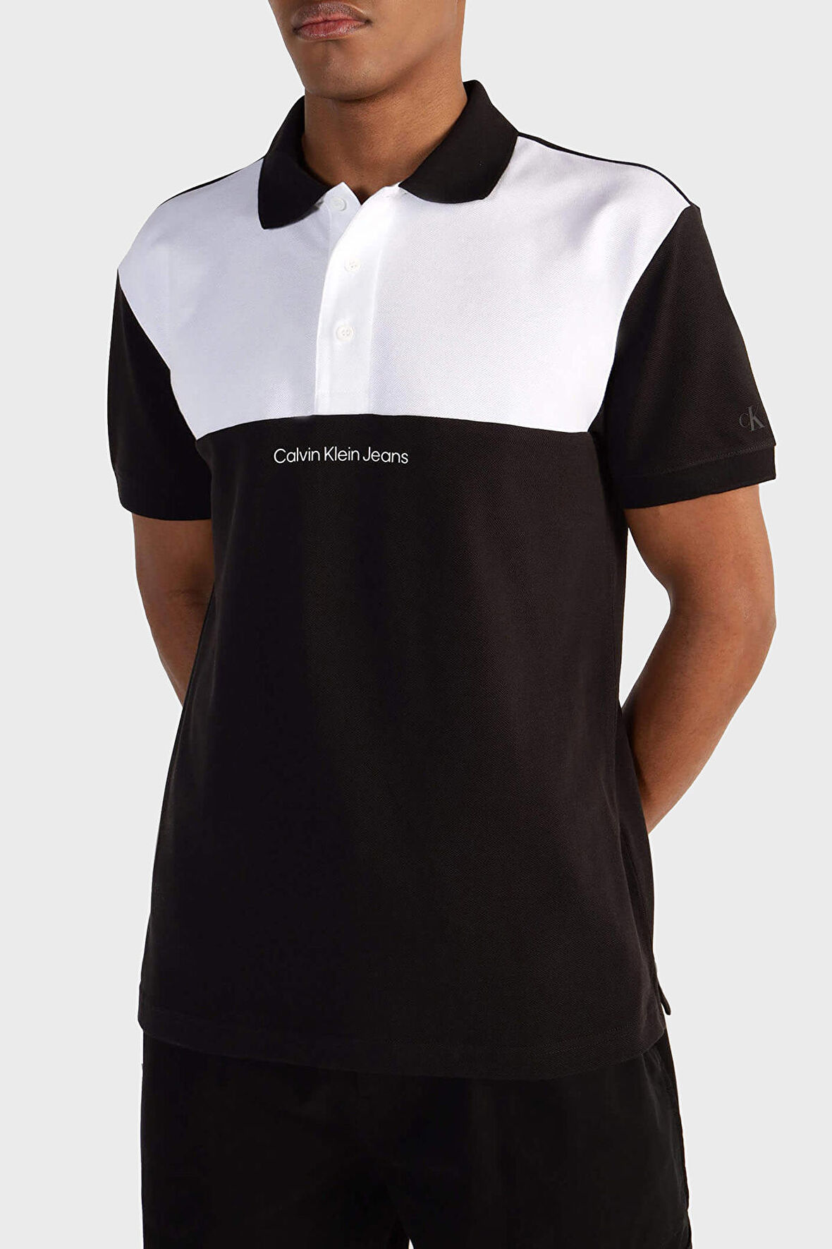 Calvin Klein Erkek Polo Yaka T Shirt J30J324609 BEH