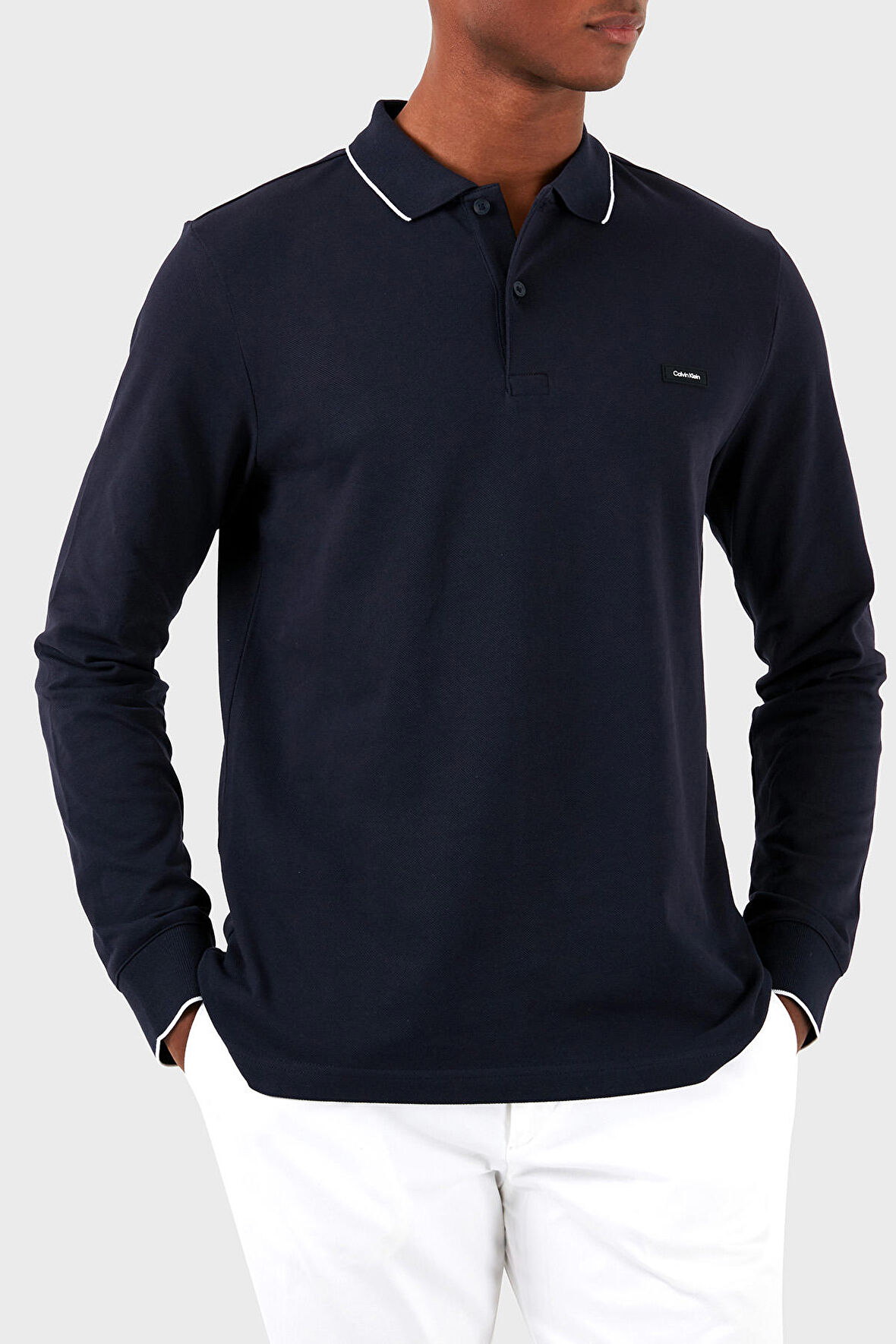 Calvin Klein Erkek Polo Yaka T Shirt K10K112753 CHW