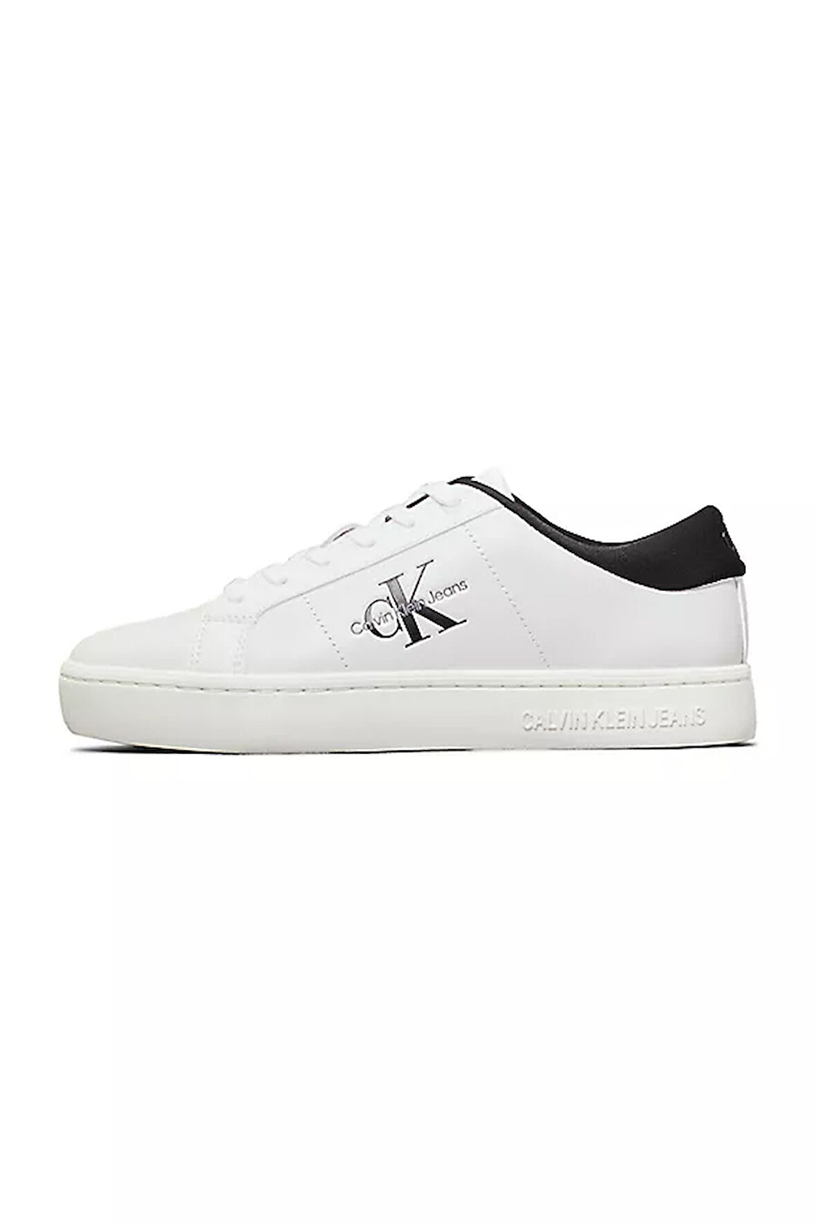 Kadın CLASSIC CUPSOLE LOWLACEUP LTH WN Sneaker-Beyaz-Siyah | 40