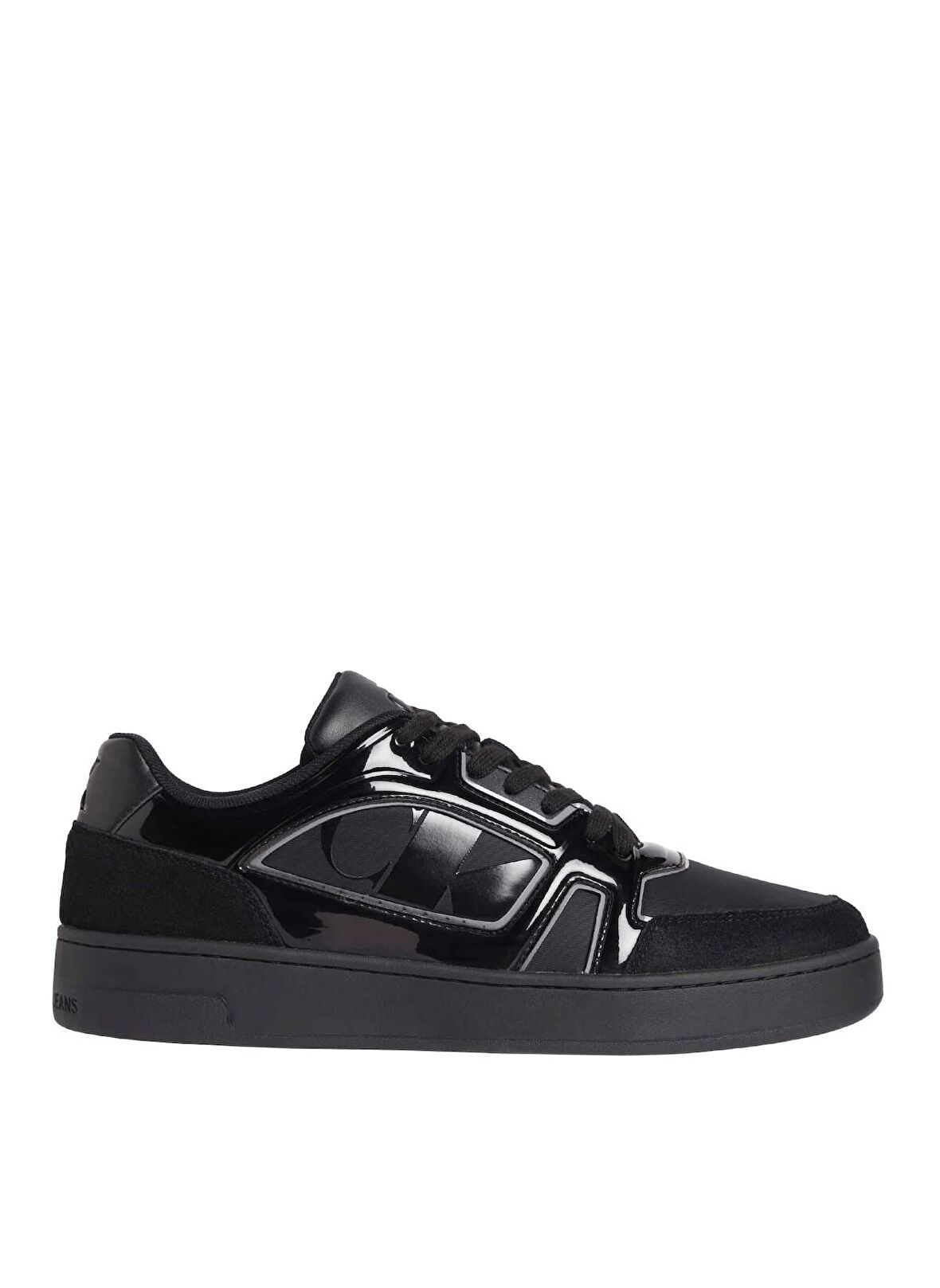 Calvin Klein Siyah Erkek Sneaker BASKET CUPSOLE LOW MIX NBS LUM