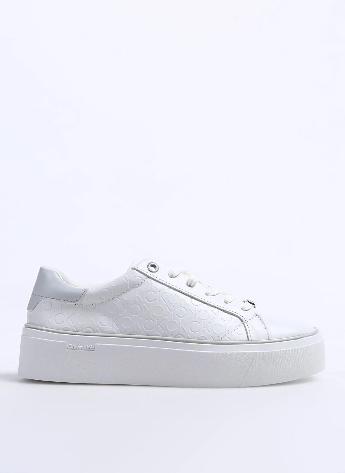 Calvin Klein Beyaz Kadın Sneaker HW0HW018700K9