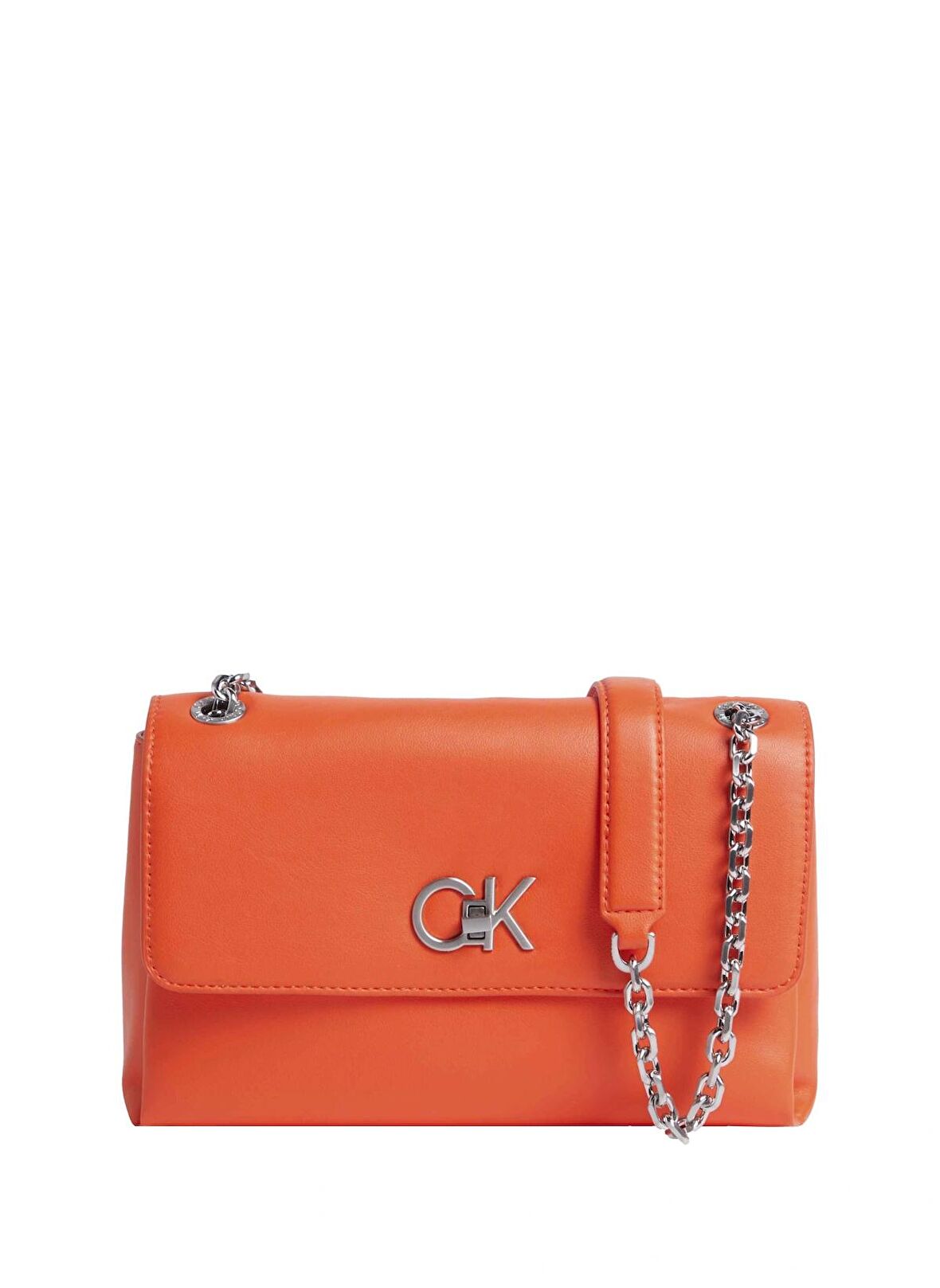 Calvin Klein Turuncu Kadın 24x17x7 cm Omuz Çantası K60K611084SA3