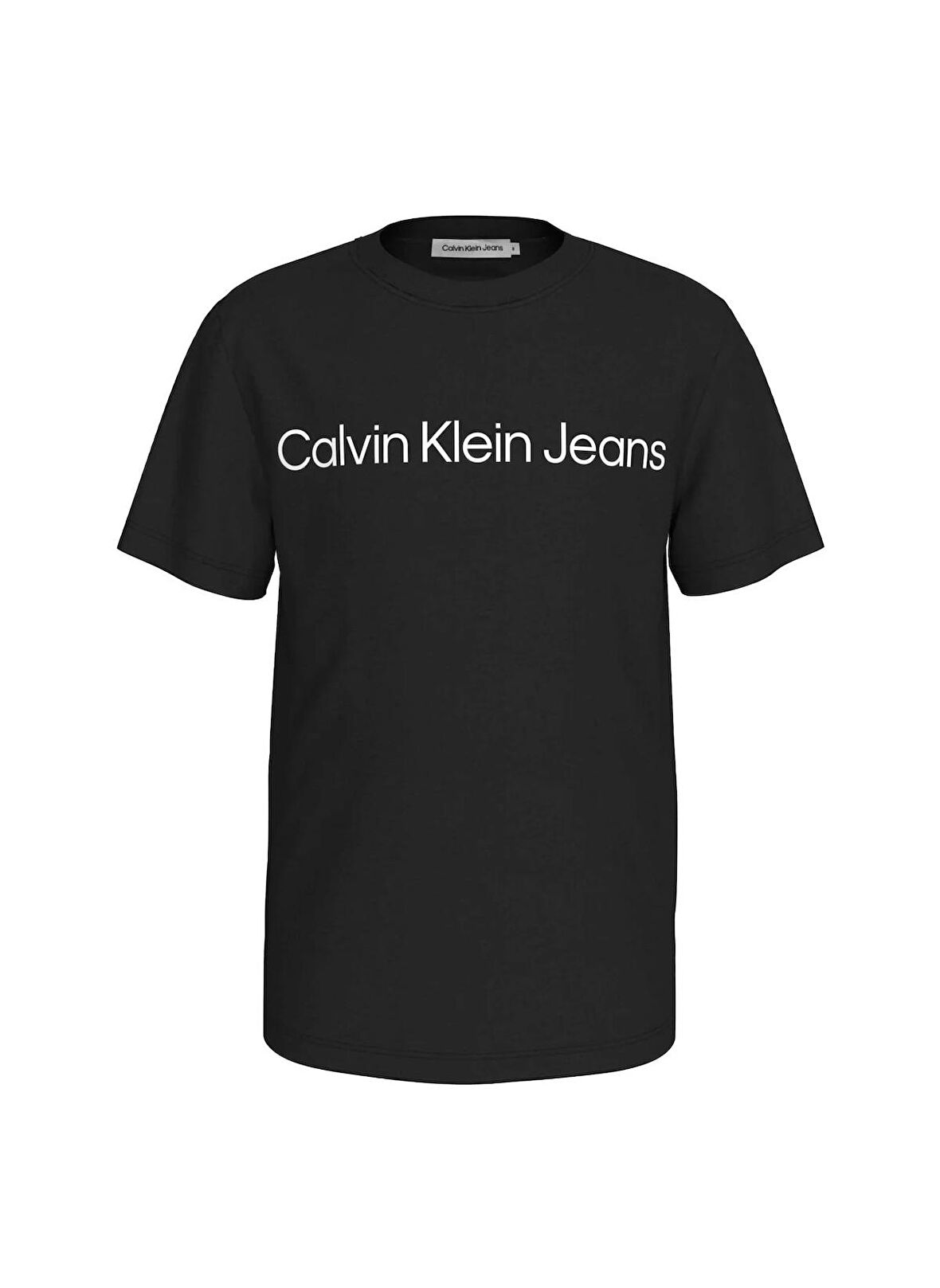 Calvin Klein Siyah Erkek T-Shirt INST. LOGO SS T-SHIRT