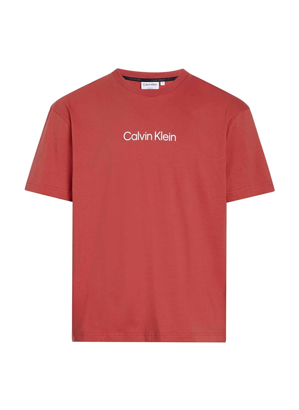 Calvin Klein Bisiklet Yaka Kırmızı Erkek T-Shirt K10K111346XAE