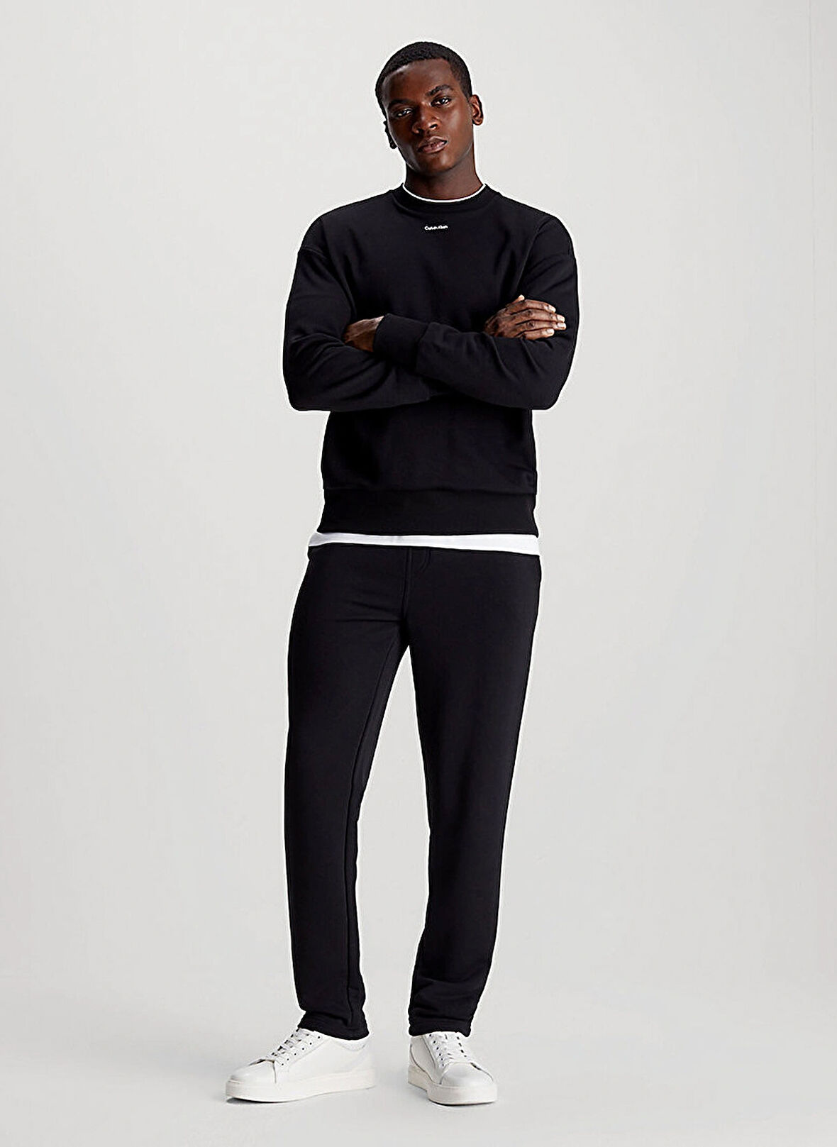 Calvin Klein Kapüşon Yaka Siyah Erkek Sweatshırt K10K112870BEH