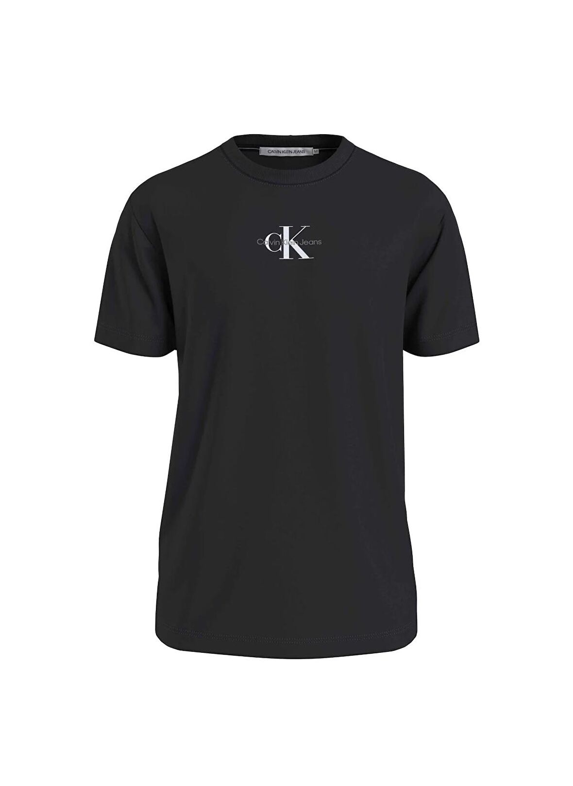 Calvin Klein Jeans Bisiklet Yaka Baskılı Siyah Kadın T-Shirt J20J223272BEH