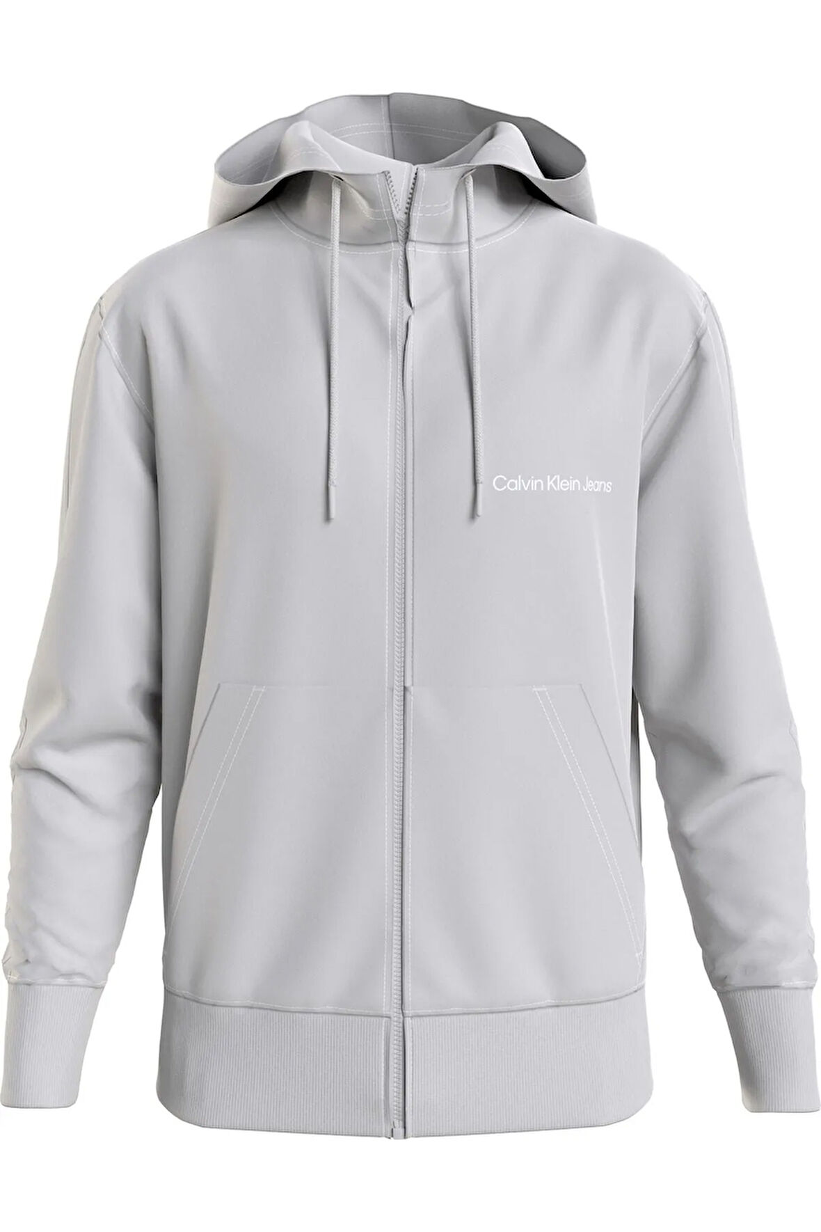 INSTITUTIONAL ZIP THROUGH HOODIE