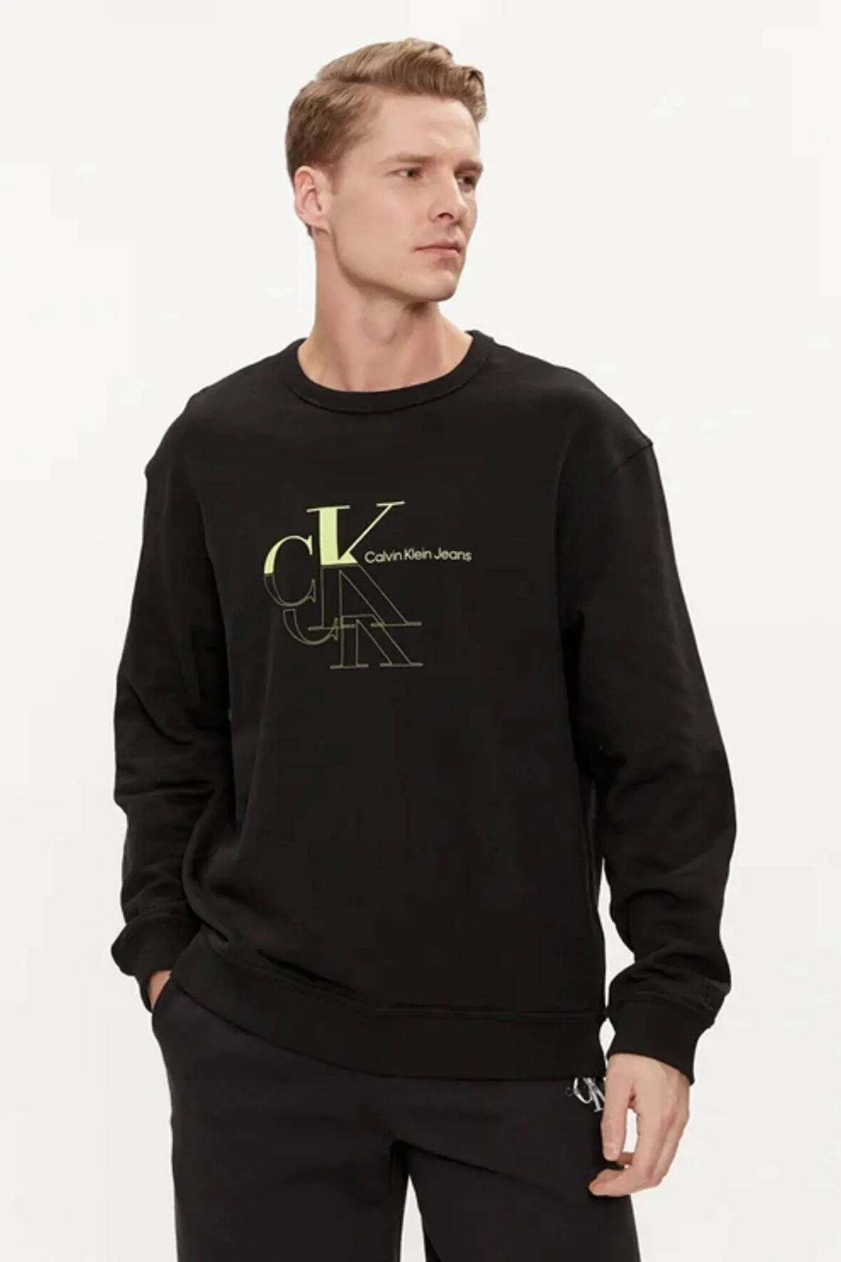 Bluza Monogram Echo Erkek Sweatshirt-J30J325516