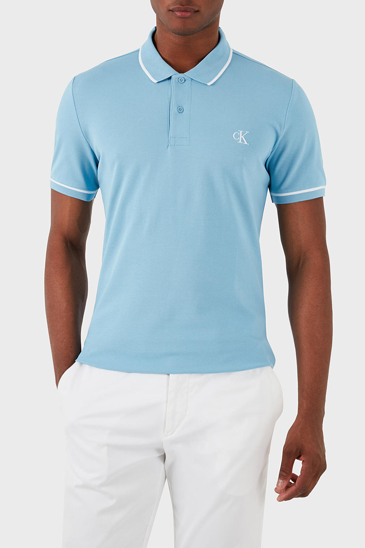 Calvin Klein Erkek Polo Yaka T Shirt J30J315603 CEZ