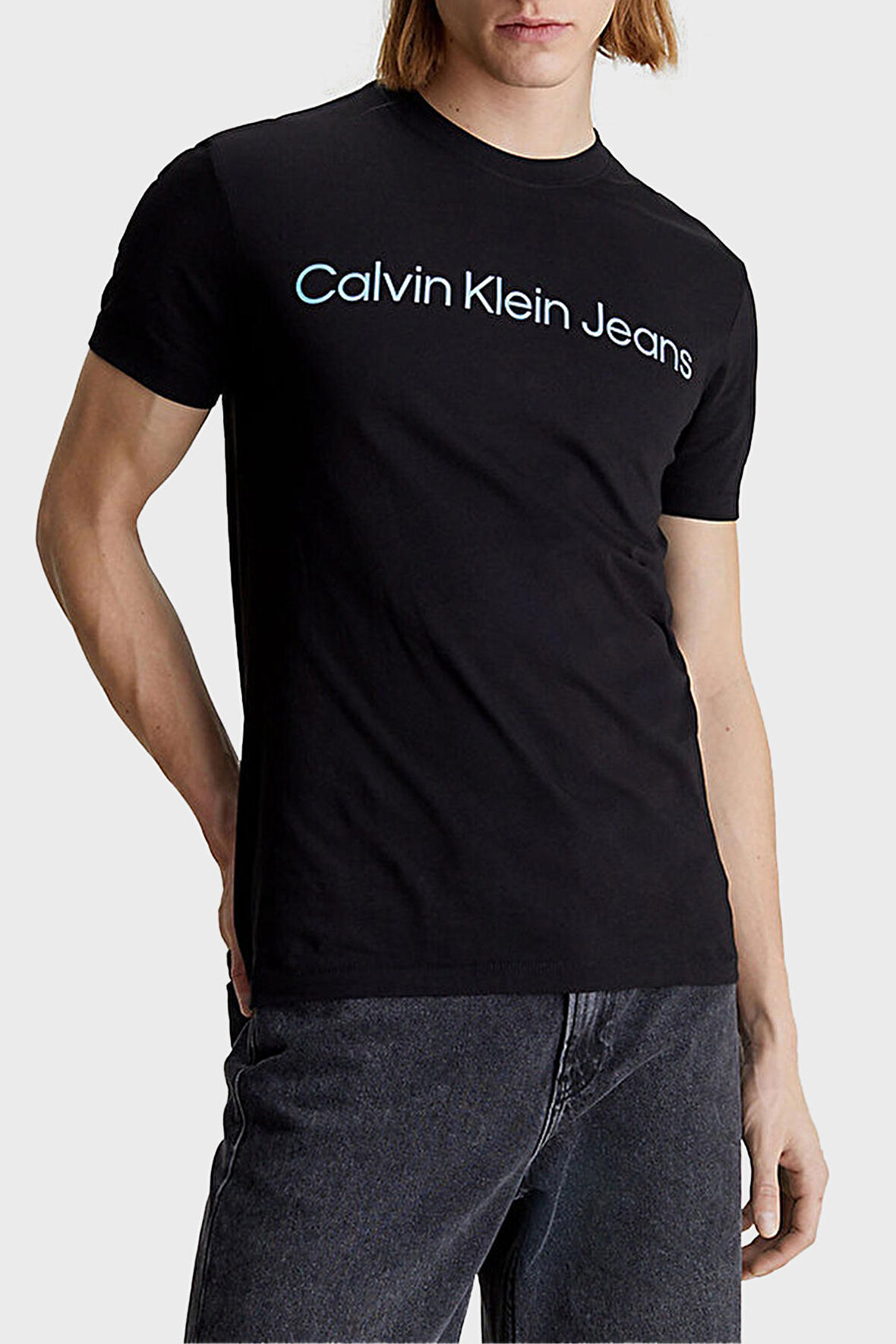 Calvin Klein Erkek T Shirt J30J322344 BEH