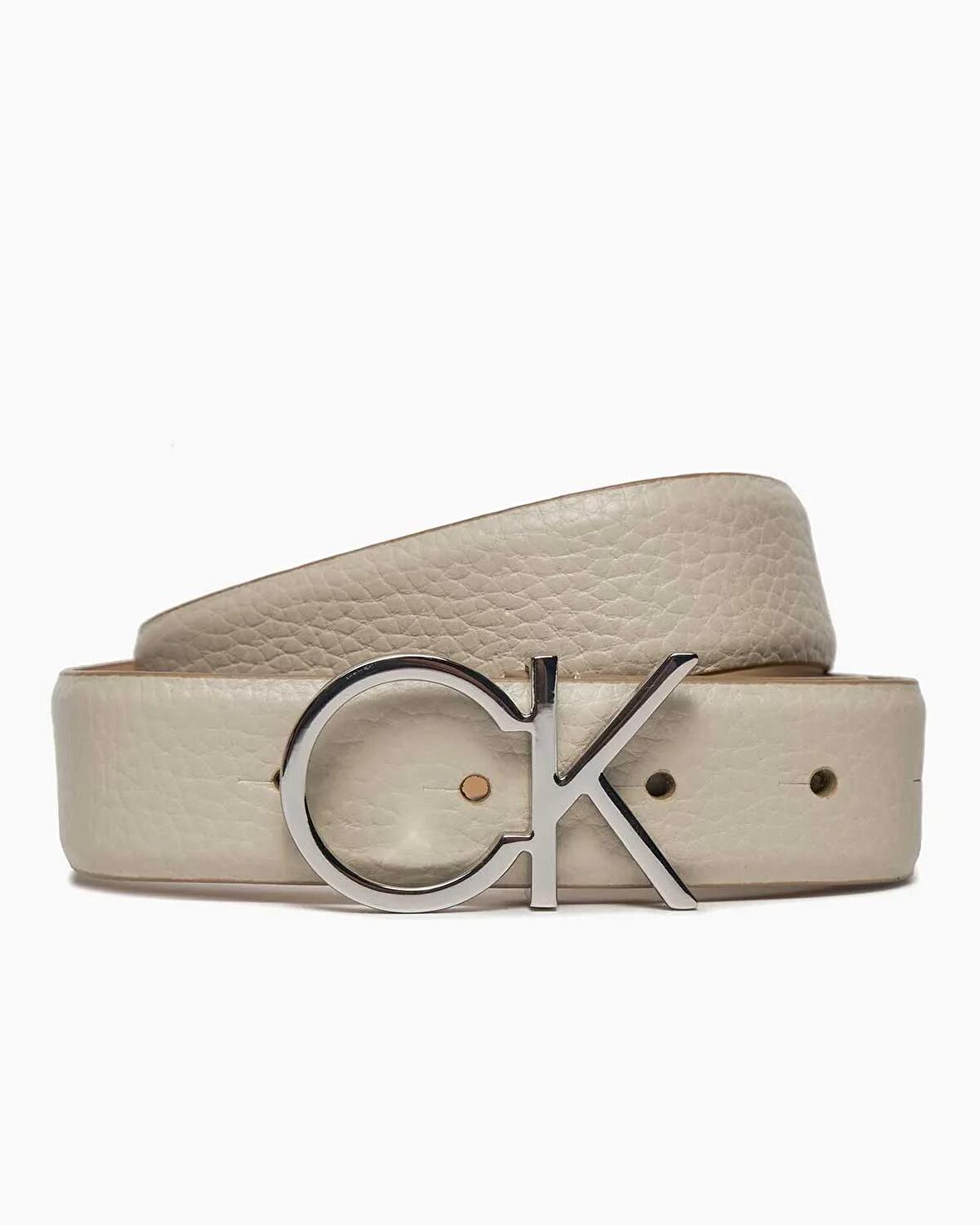 Calvin Klein Logo Belt Pebble Kemer