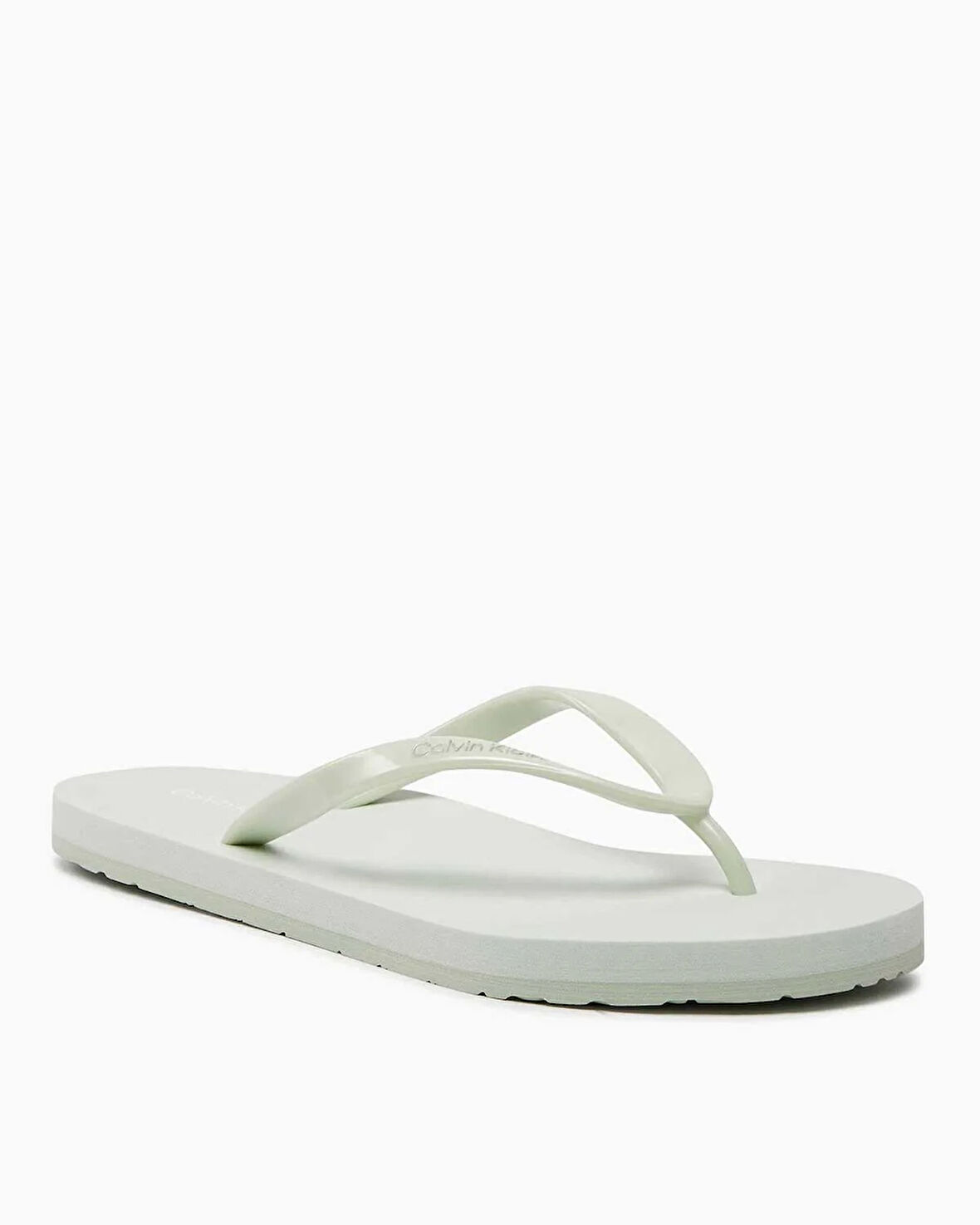 Calvin Klein Flip Flop Deboss Logo Met Kadın Parmak Arası Terlik
