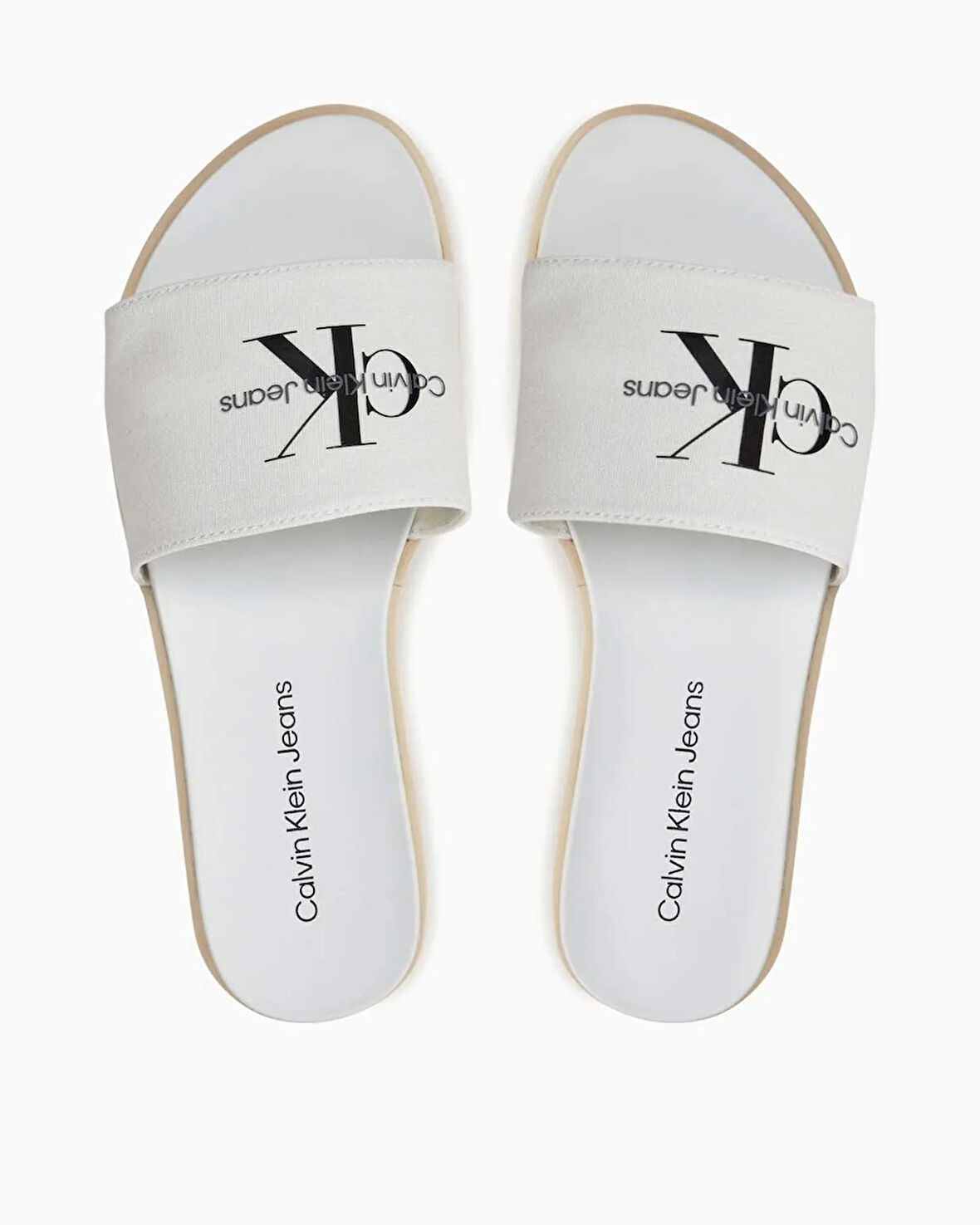 Calvin Klein Flatform Sandal Met Kadın Terlik