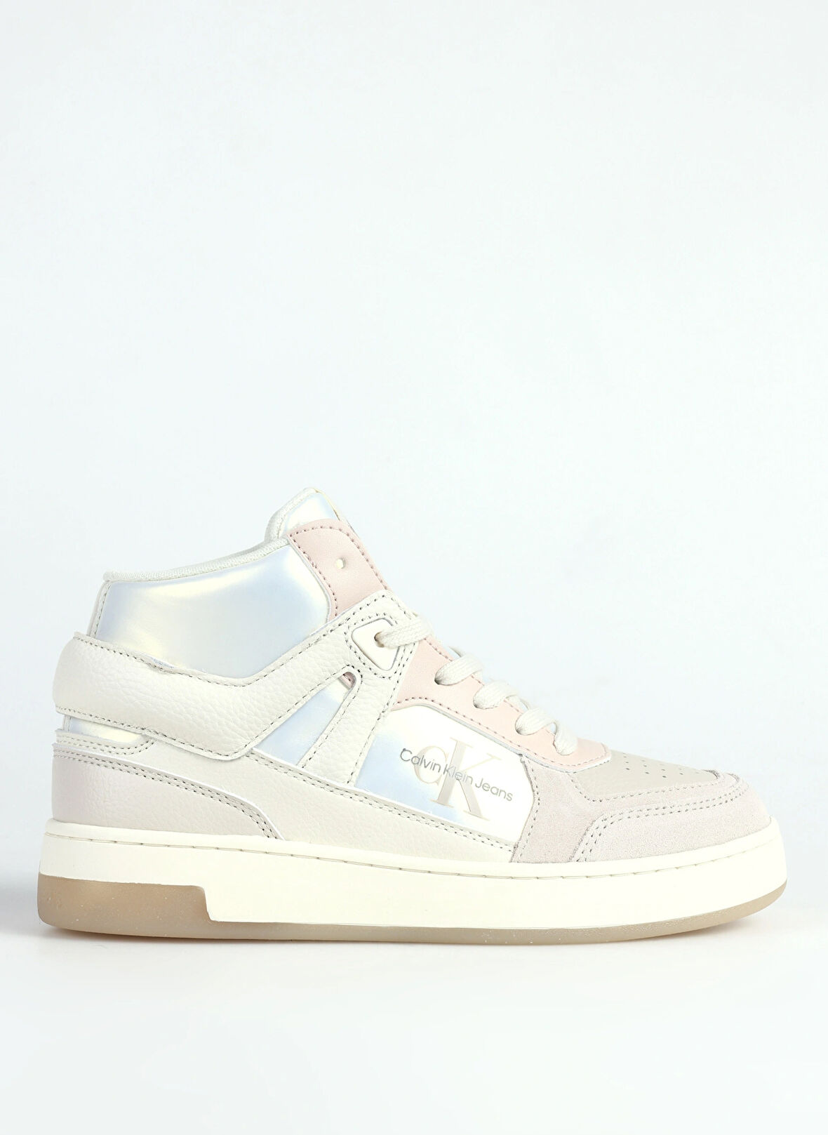 Calvin Klein Krem Kadın Sneaker YW0YW014890GE