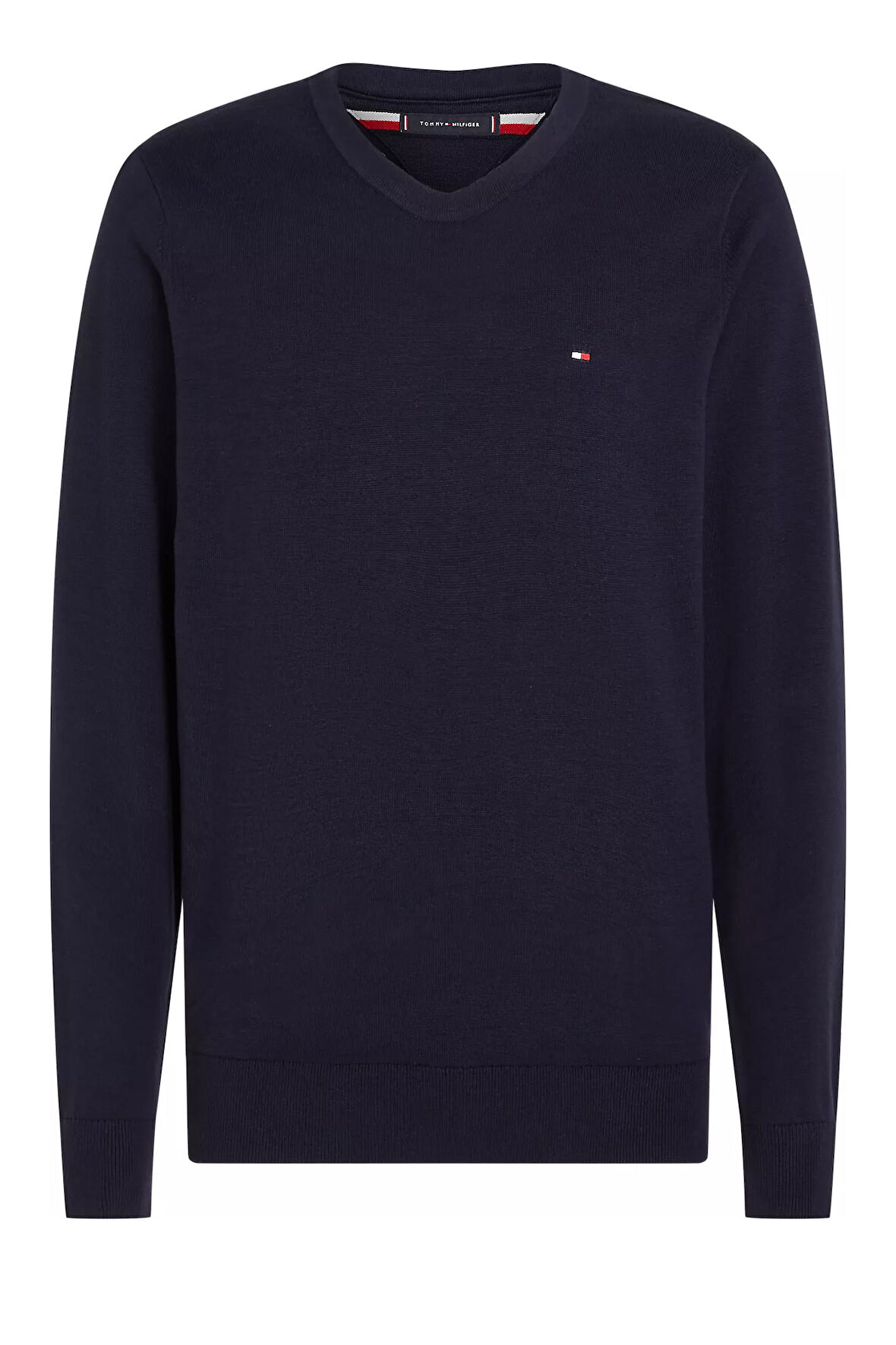 Erkek Bisiklet Yaka Crew Neck Kazak - Lacivert | L