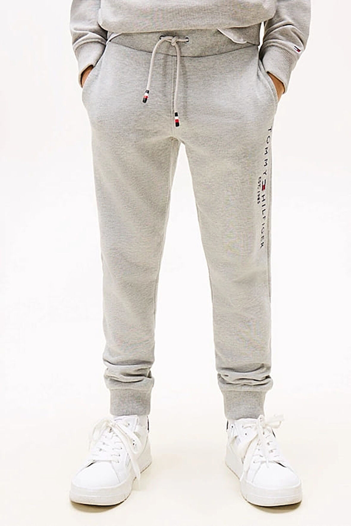 Erkek Çocuk Th Essential Pure Cotton Eşofman Altı - Gri | 8 Yaş