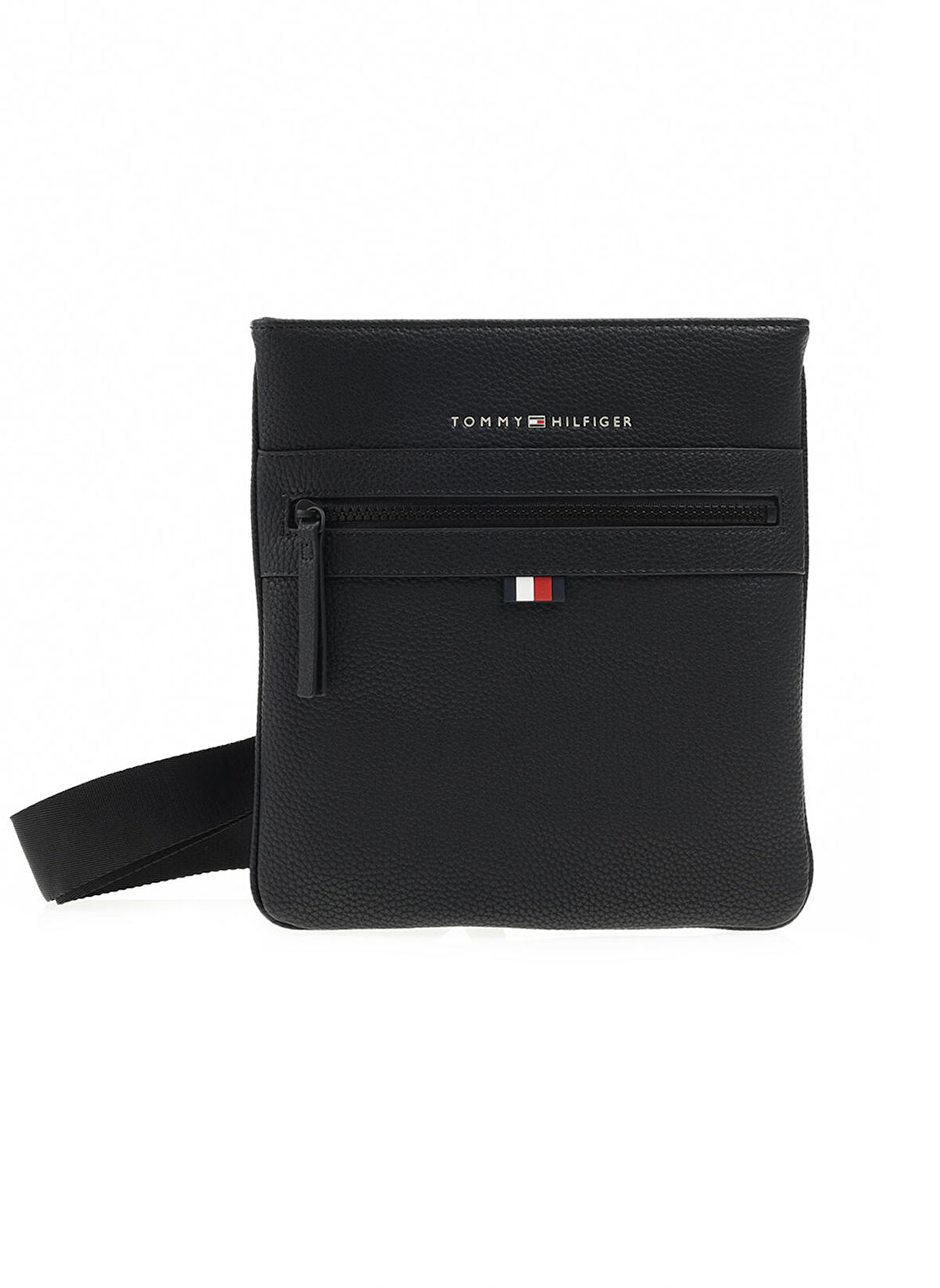 Tommy Hilfiger Siyah Erkek Postacı Çantası ESSENTIAL PU CROSSOVER