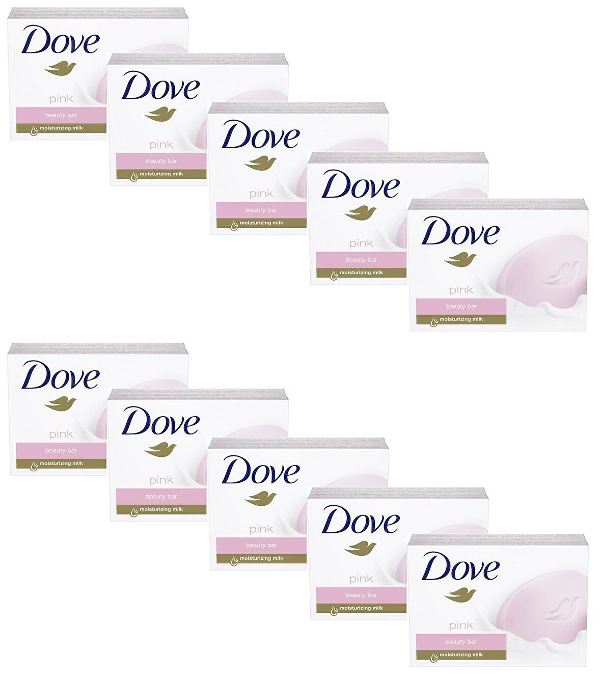 Dove Pink Cream Beauty Bar Güzellik Sabunu 100 gr x 10 ADET