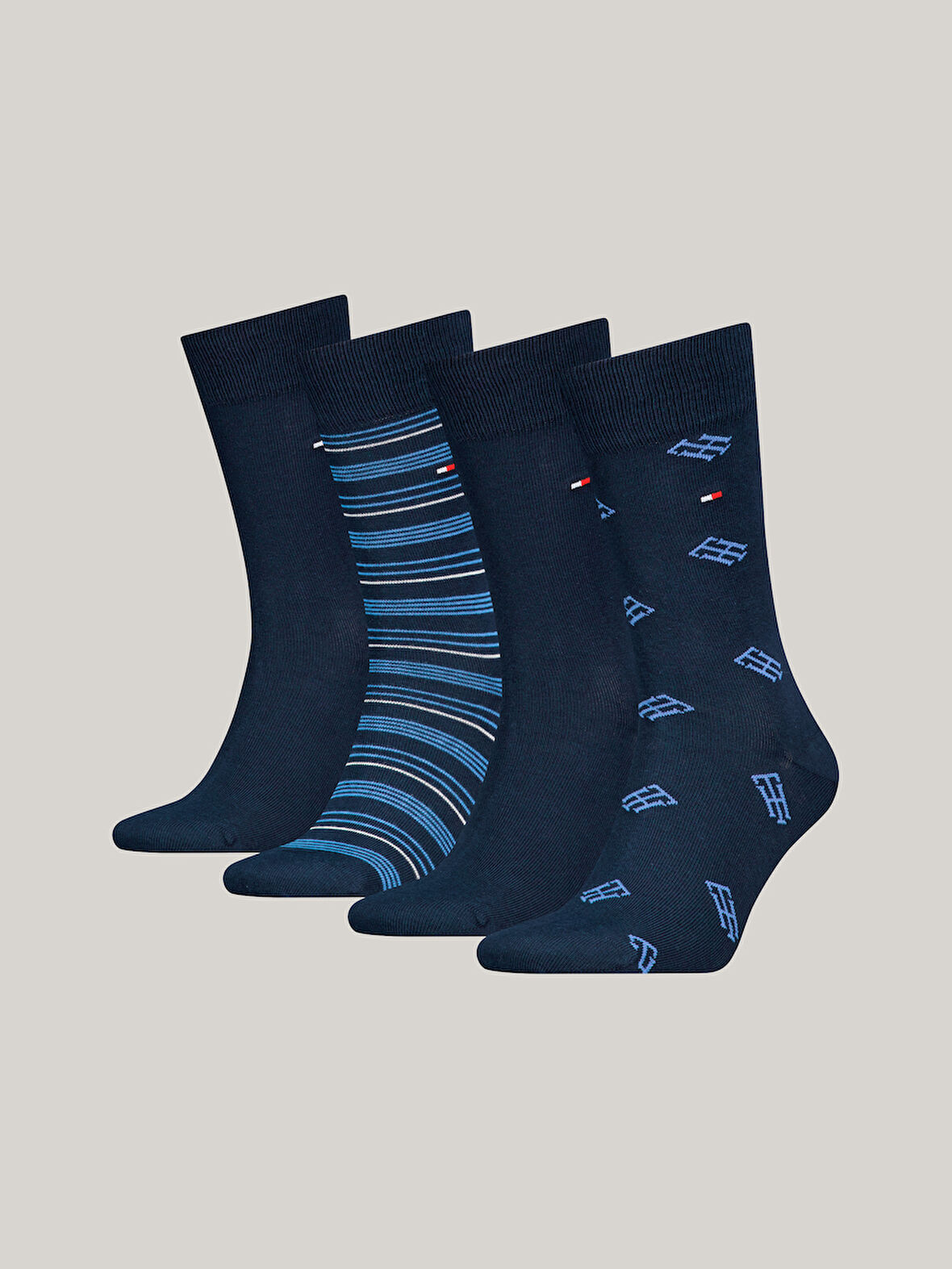 TOMMY HILFIGER Tommy Hilfiger Th Men Gıftbox Sock 4 Erkek Çorap Çorap