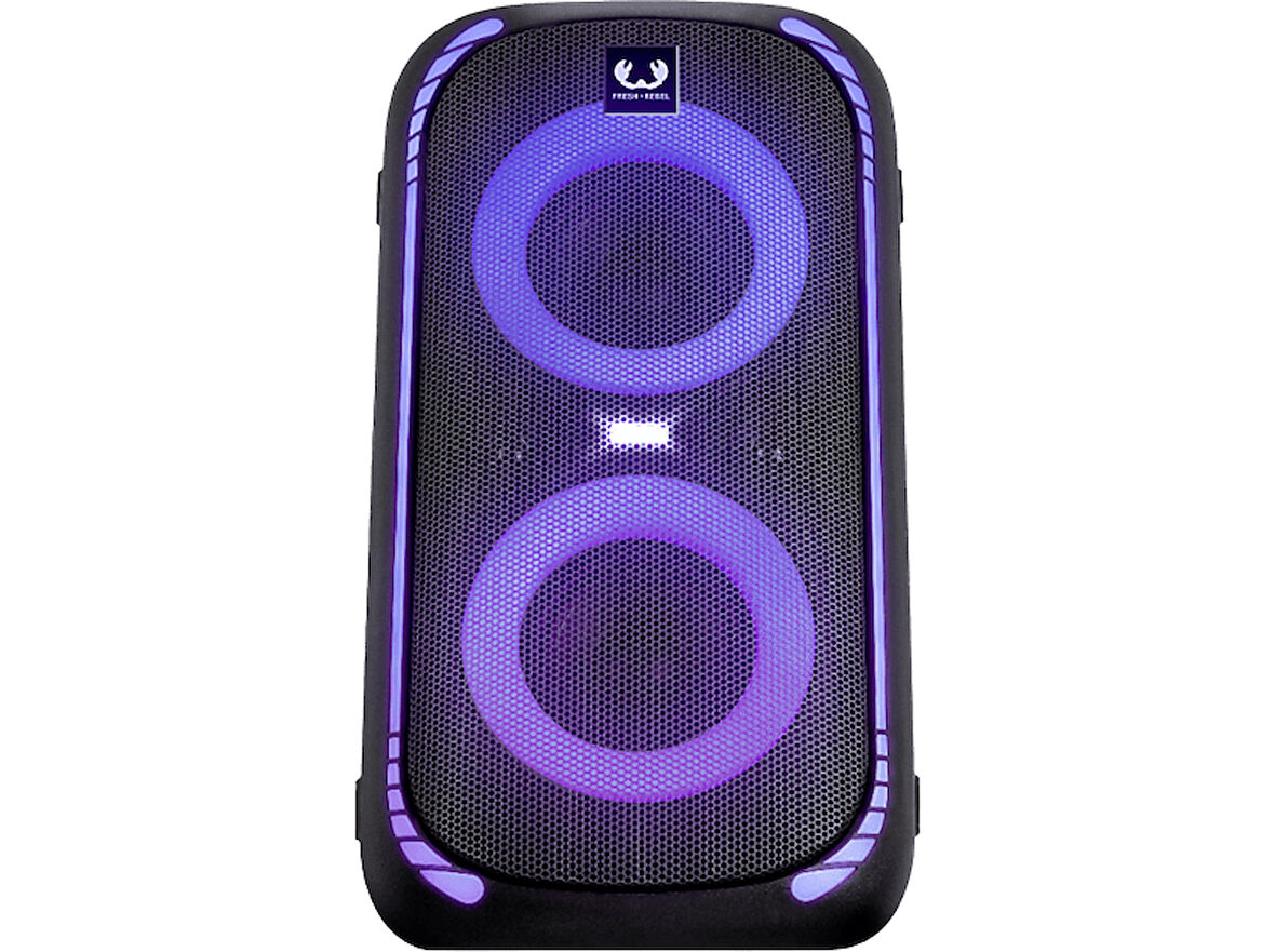 FRESH'N REBEL Party Loud L 640W Taşınabilir Bluetooth Hoparlör (Party Speaker ) Siyah