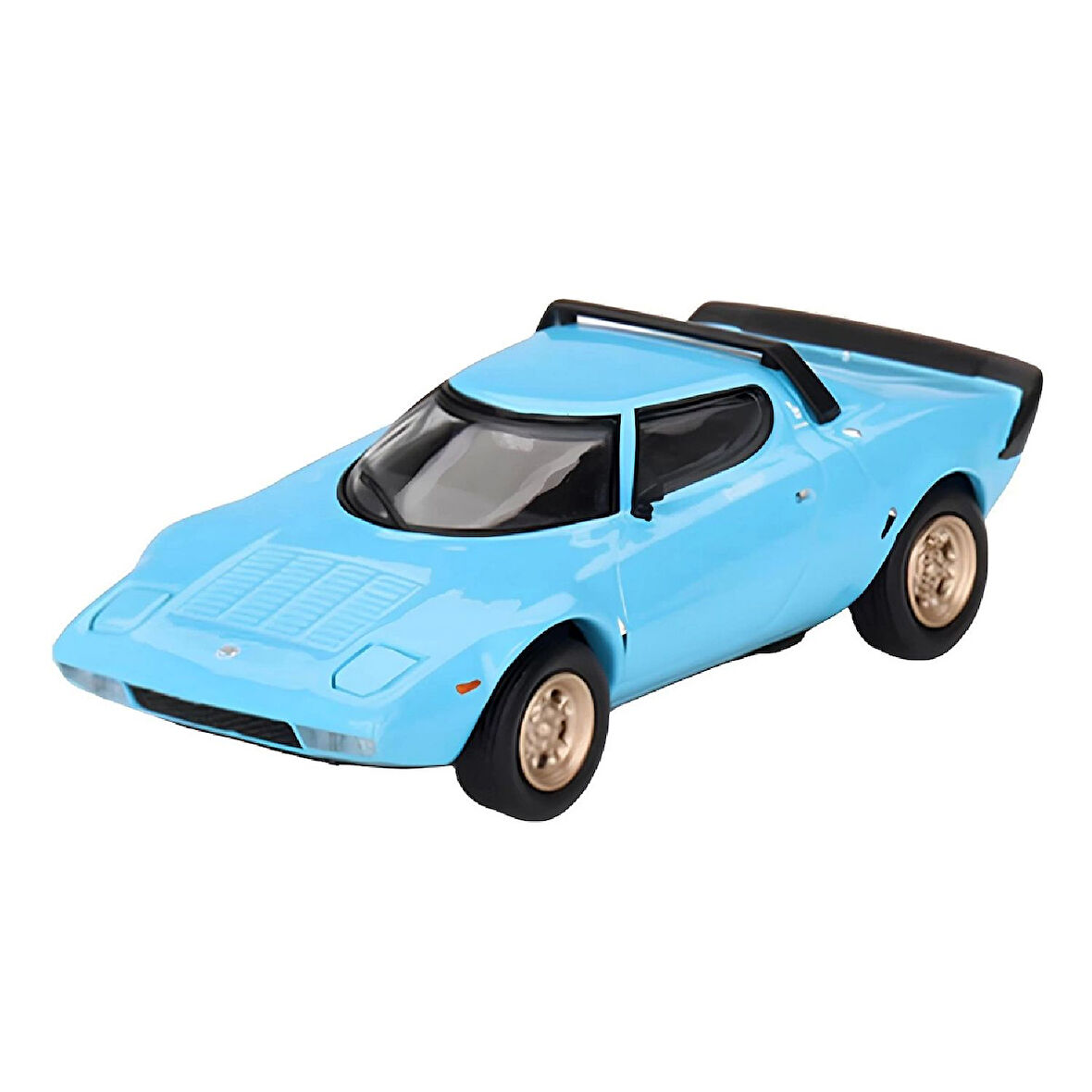 1:64 Diecast Lancia Stratos HF Stradale Azzuro Chiaro Mini GT Model Araba
