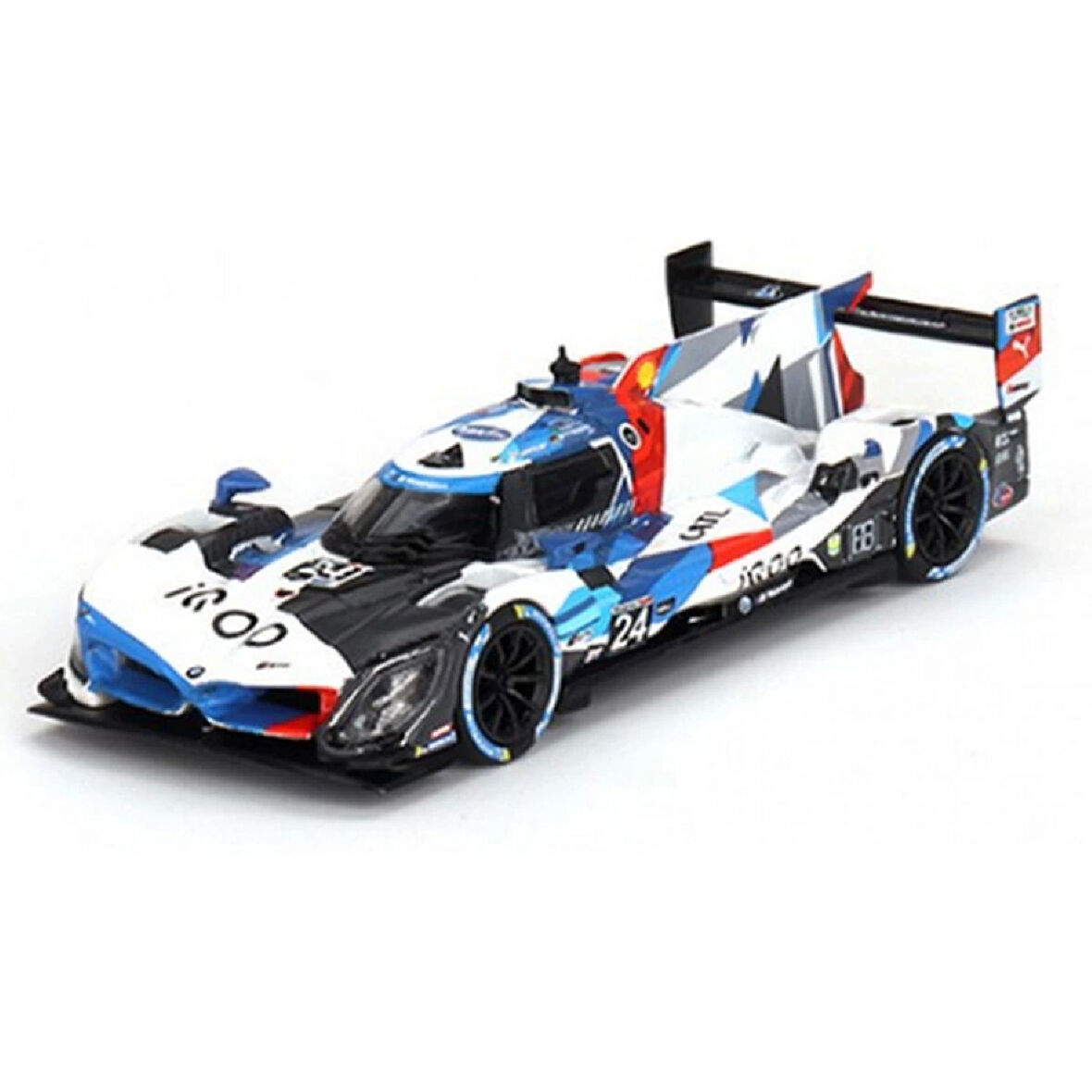 1:64 Diecast Bmw M Hybrid V8 GTP 2023 IMSA Daytone 24 HRS Mini GT Model Araba