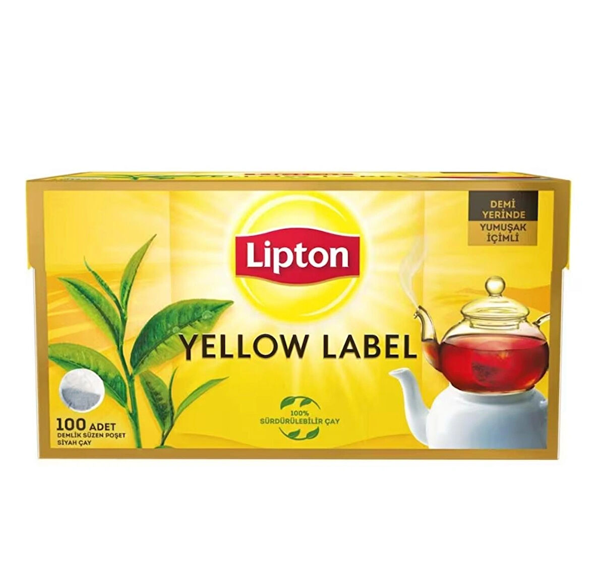 Lipton Demlik Poşet Çay Yellow Label 500'Lü