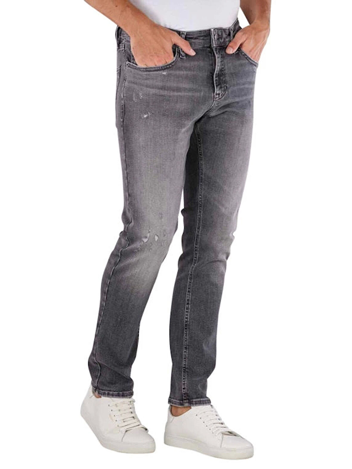 Tommy Jeans SCANTON SLIM CH3377 Erkek Denim Jeans DM0DM193221BZ