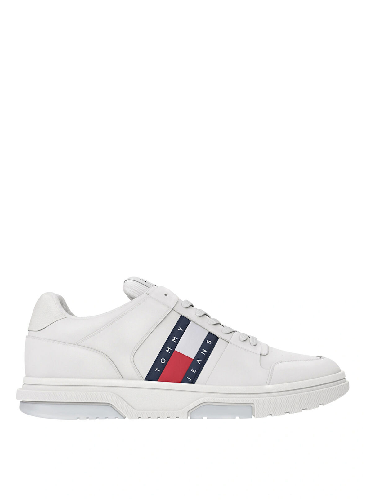 Tommy Hilfiger Beyaz Erkek Sneaker THE BROOKLYN LEATHER