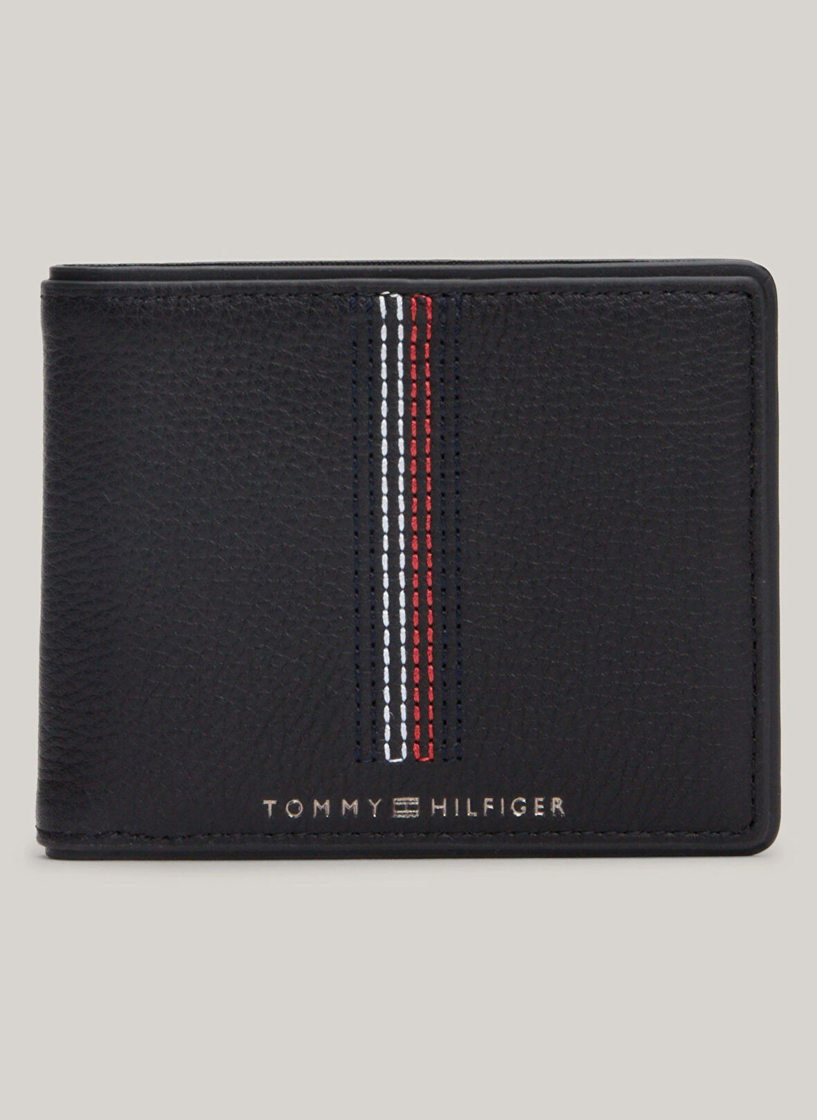 Tommy Hilfiger Siyah Erkek Cüzdan TH CASUAL MINI CC WALLET