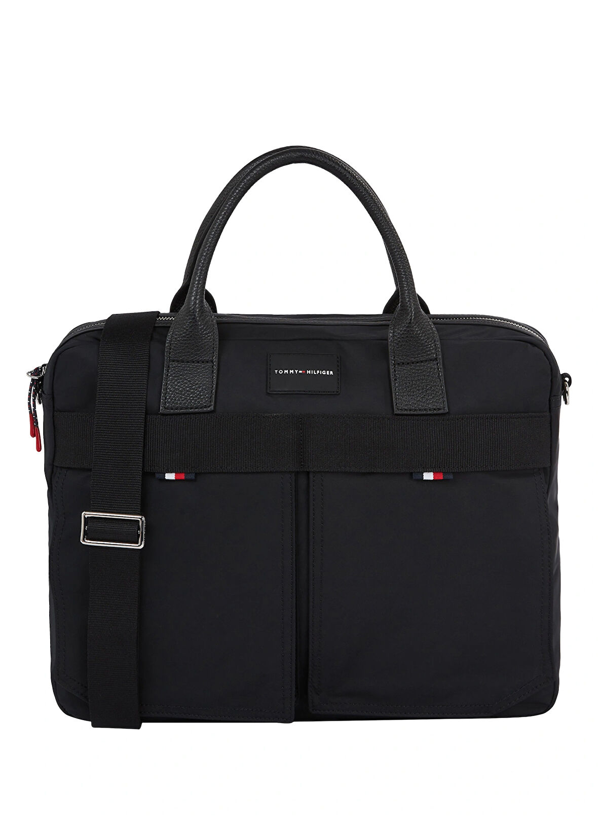 Tommy Hilfiger Siyah Erkek Laptop Çantası TH FUNC NYLON COMPUTER BAG