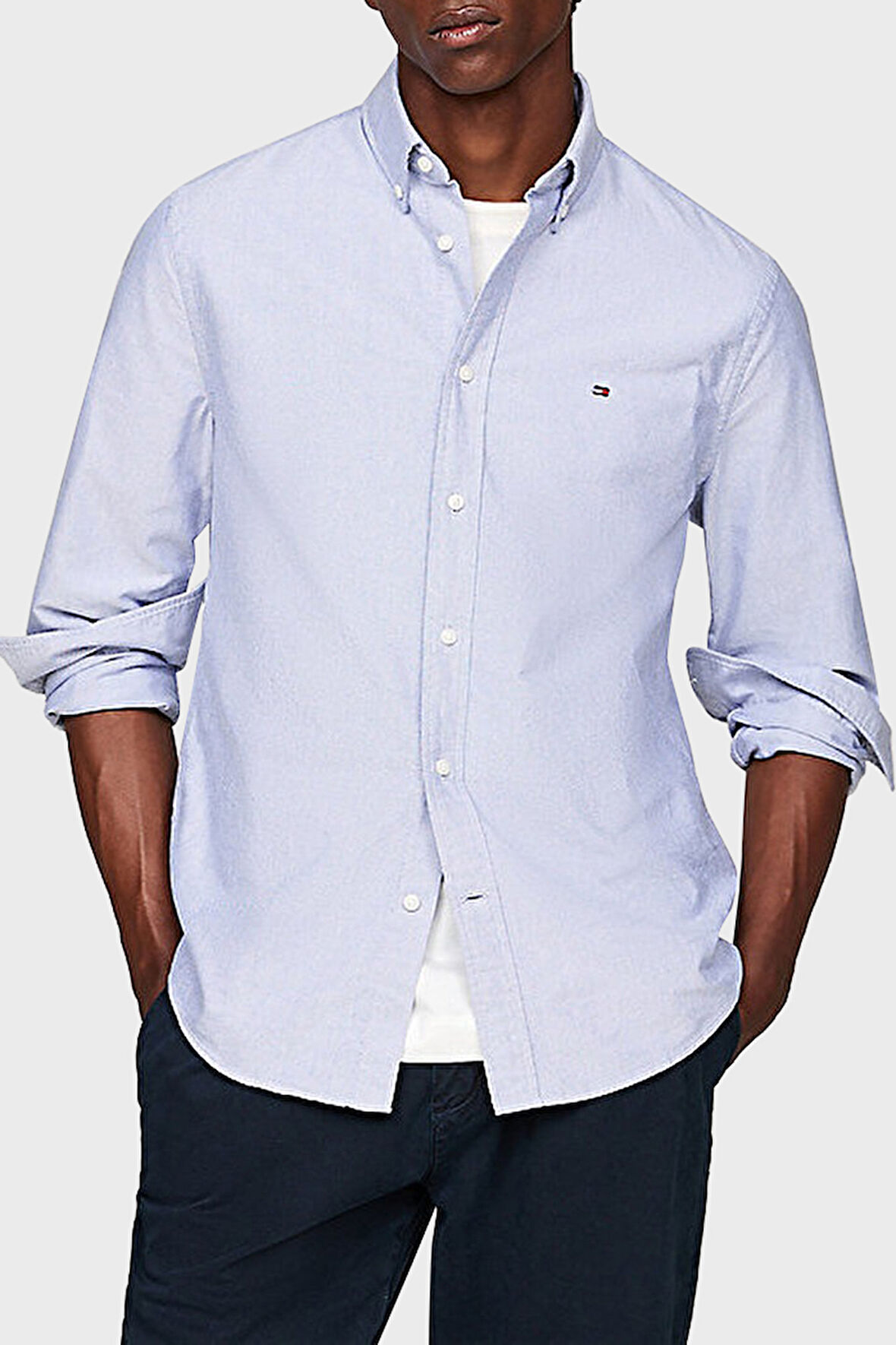 Tommy Hilfiger Erkek Gömlek MW0MW35774 CI0