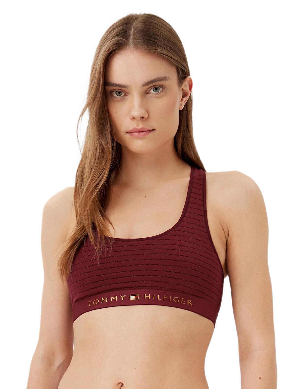Tommy Hilfiger Kadın Kırmızı Bralette UW0UW05587 