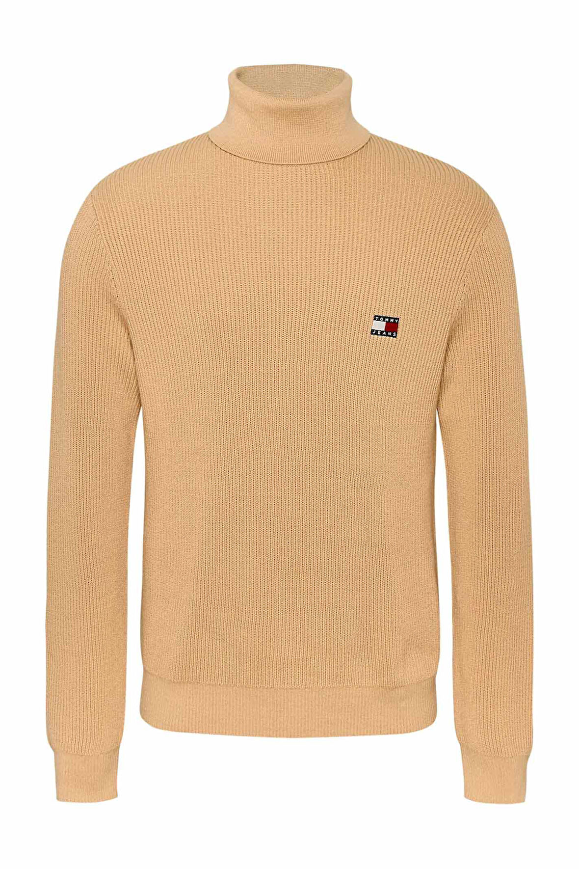 Erkek Boğazlı Kazak - Bej | M