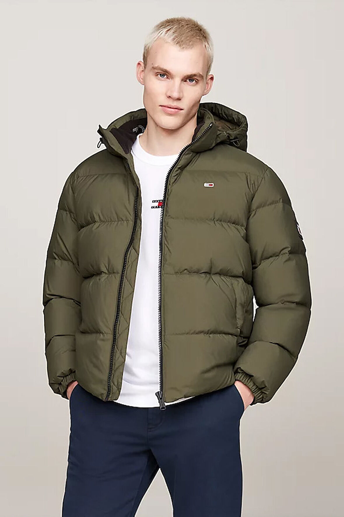 Erkek TJM ESSENTIAL DOWN Mont - Yeşil  | M