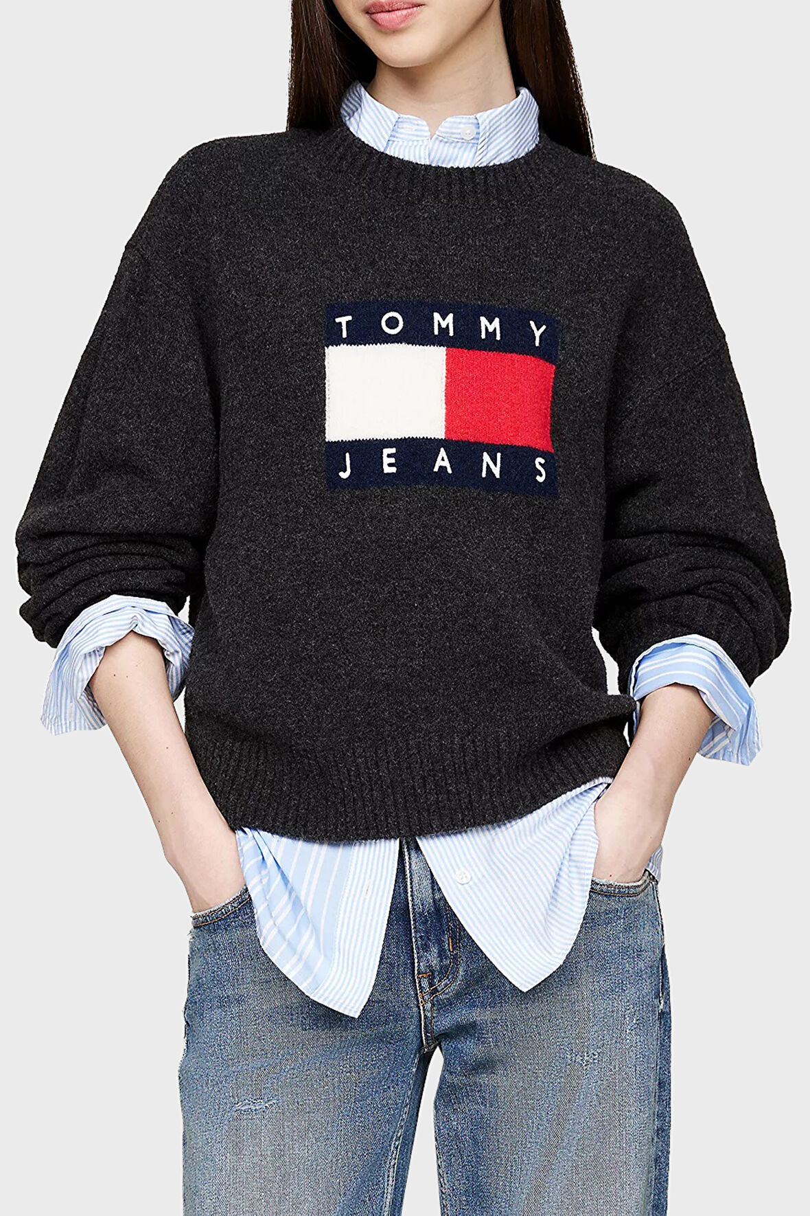 Tommy Jeans Bayan Kazak DW0DW18681 HEV