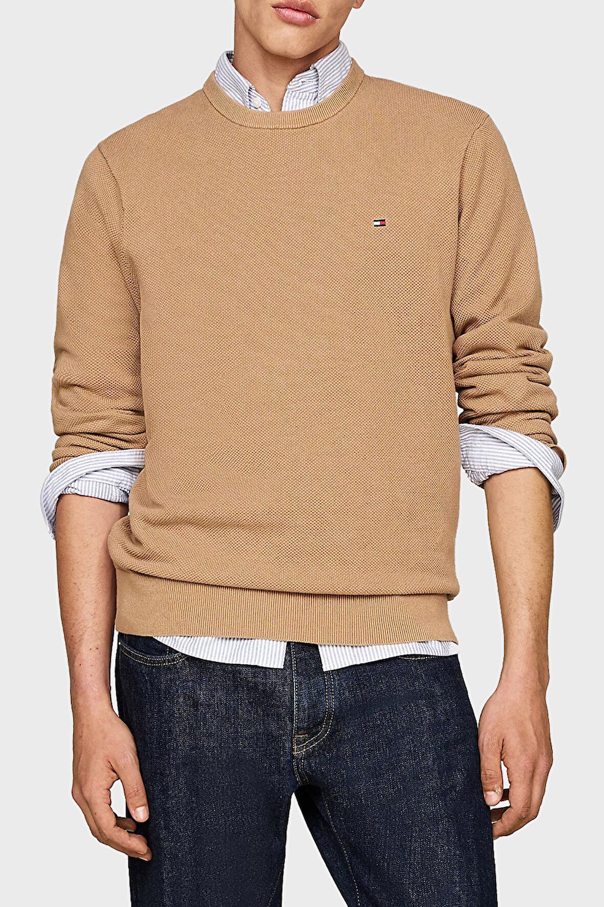Tommy Hilfiger Erkek Kazak MW0MW36347 RBC