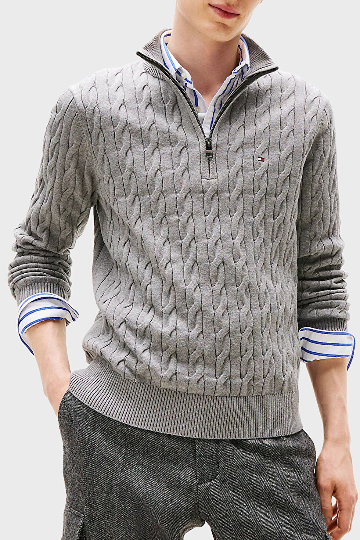 Tommy Hilfiger Erkek Kazak MW0MW36532 P91