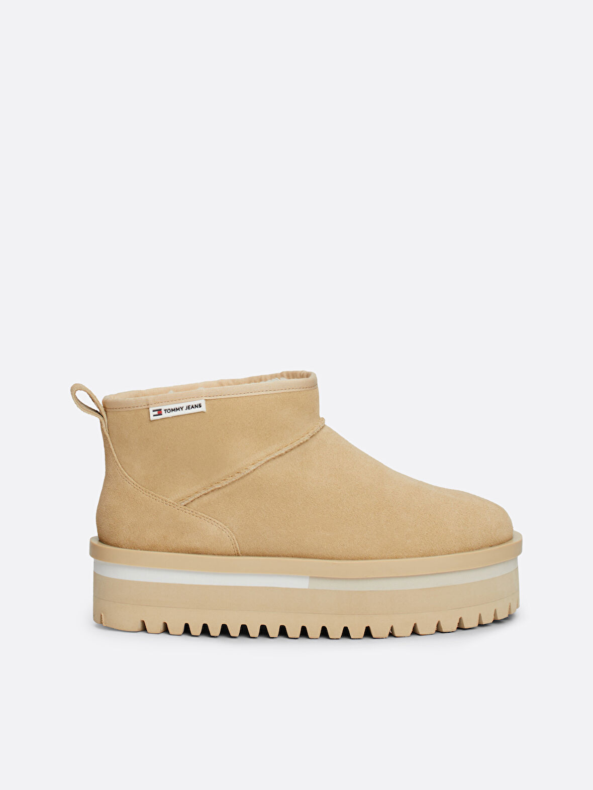 TOMMY HILFIGER TJW SUEDE FLATFORM  BOOT WL Bot & Bootie