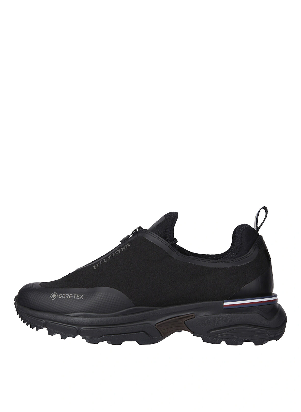 Tommy Hilfiger Siyah Erkek Sneaker M RUNNER ZIP GORE TEX