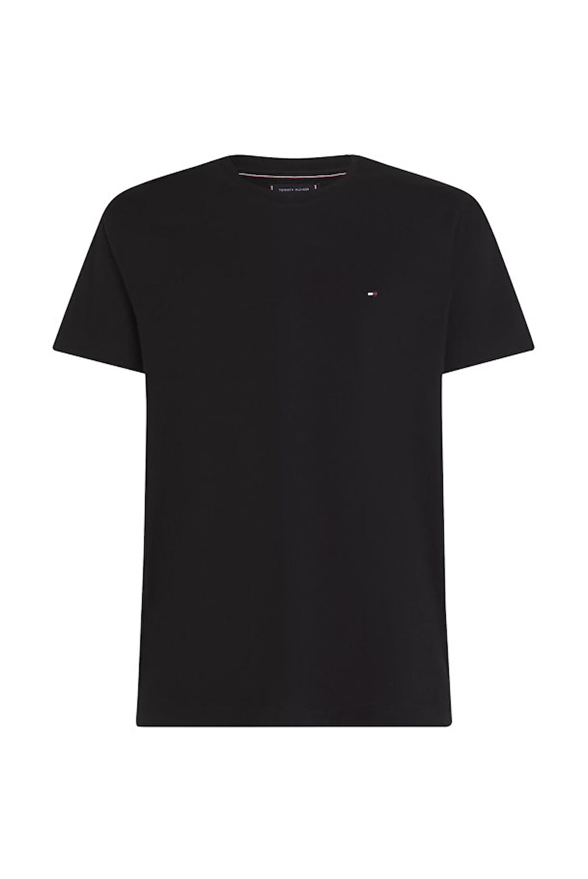 Erkek ESSENTIAL REG FIT SOLID TEE T-Shirt - SİYAH | XS