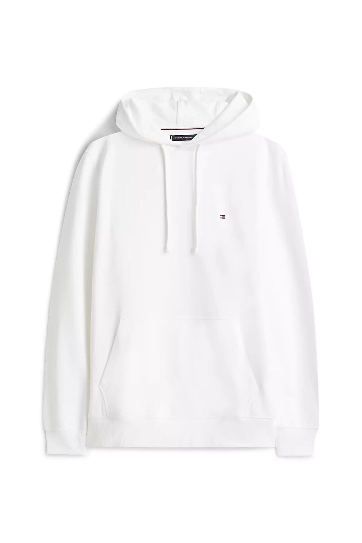 Erkek Essential Terry Kapüşonlu Sweatshirt - Beyaz | M