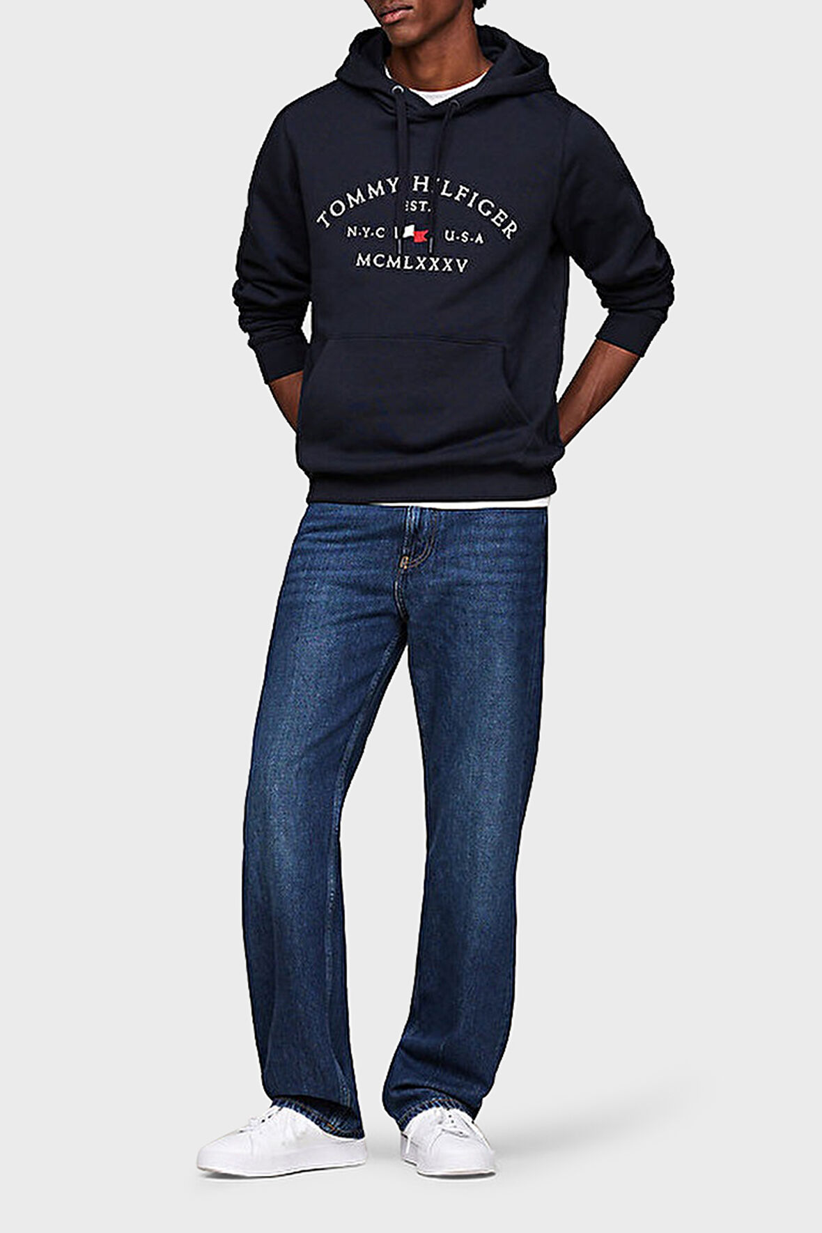 Tommy Hilfiger Erkek Sweat MW0MW37244 DW5